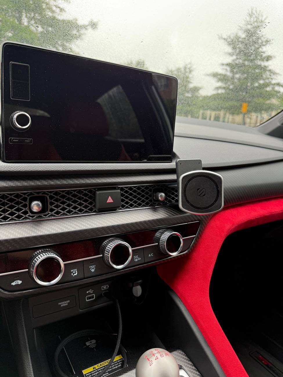 11th Gen Honda Civic RAM Mount Cellphone Install IMG_2229