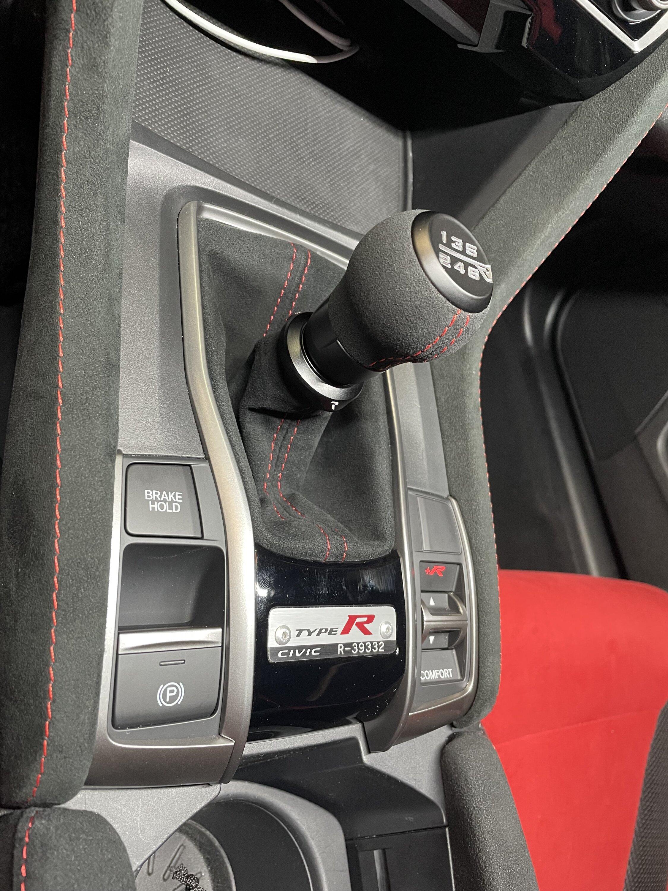 11th Gen Honda Civic Overland Designs suede wrapped center console is amazing! IMG_2383