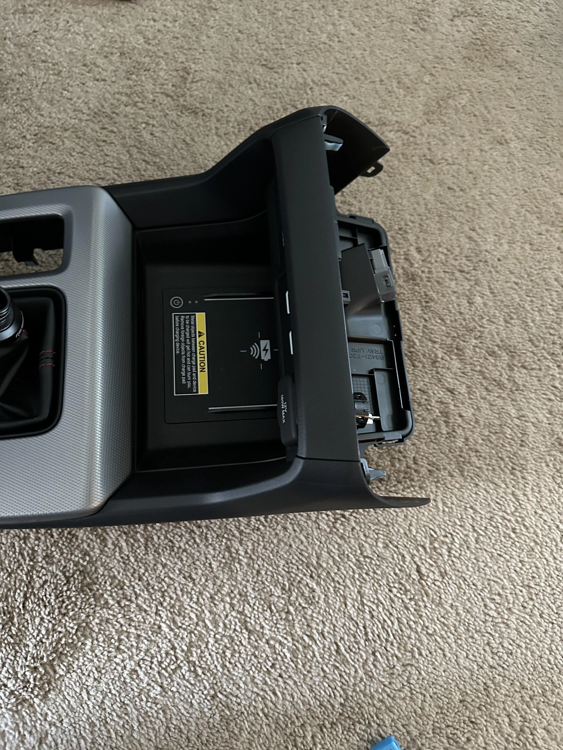 11th Gen Honda Civic Overland Designs suede wrapped center console is amazing! IMG_2412