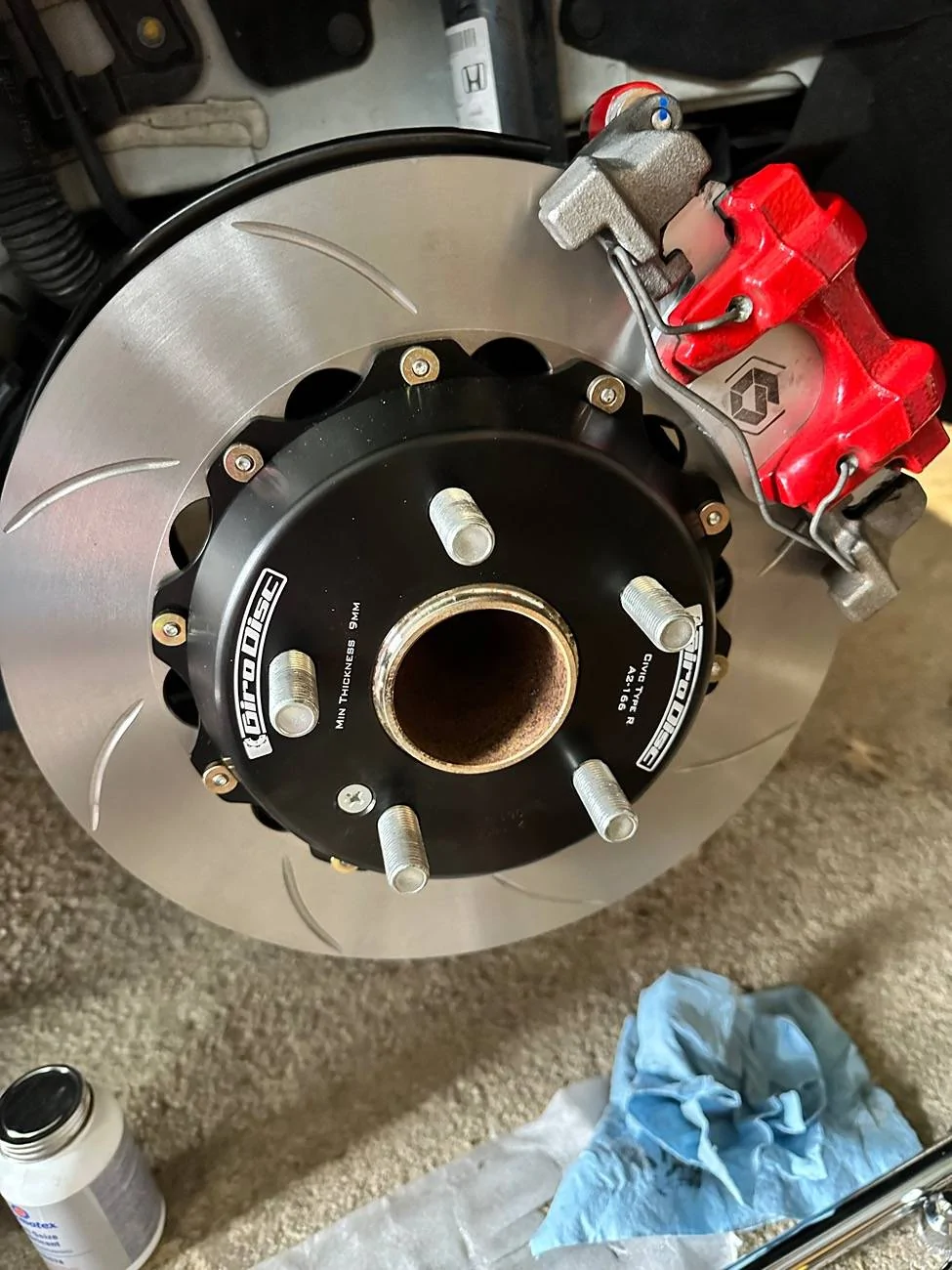 11th Gen Honda Civic Fl5 rotors IMG_2687