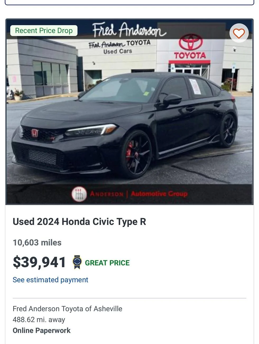 11th Gen Honda Civic The FL5 Dealer ADM Markup Thread IMG_2714