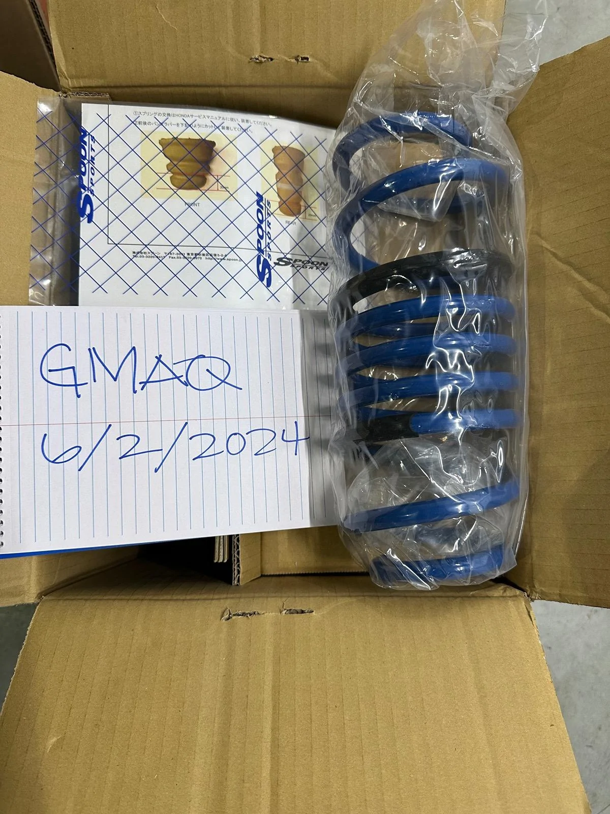 11th Gen Honda Civic SOLD Spoon FL5 Lowering Springs Brand New IMG_2828