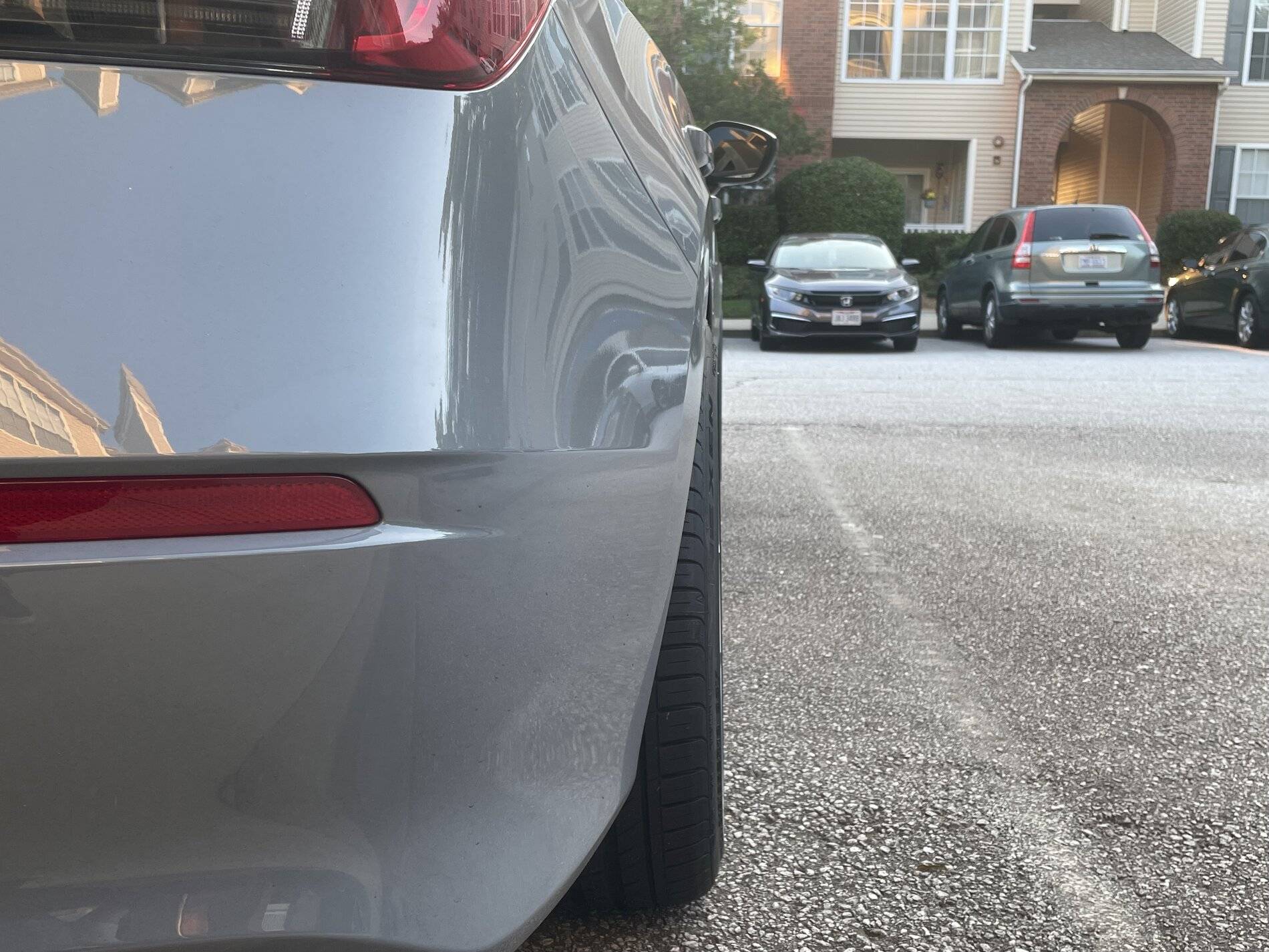 11th Gen Honda Civic Flush Fitment: 2022 Civic Sedan on 19x8.5 +35 AodHan AFF7 Wheels IMG_2897