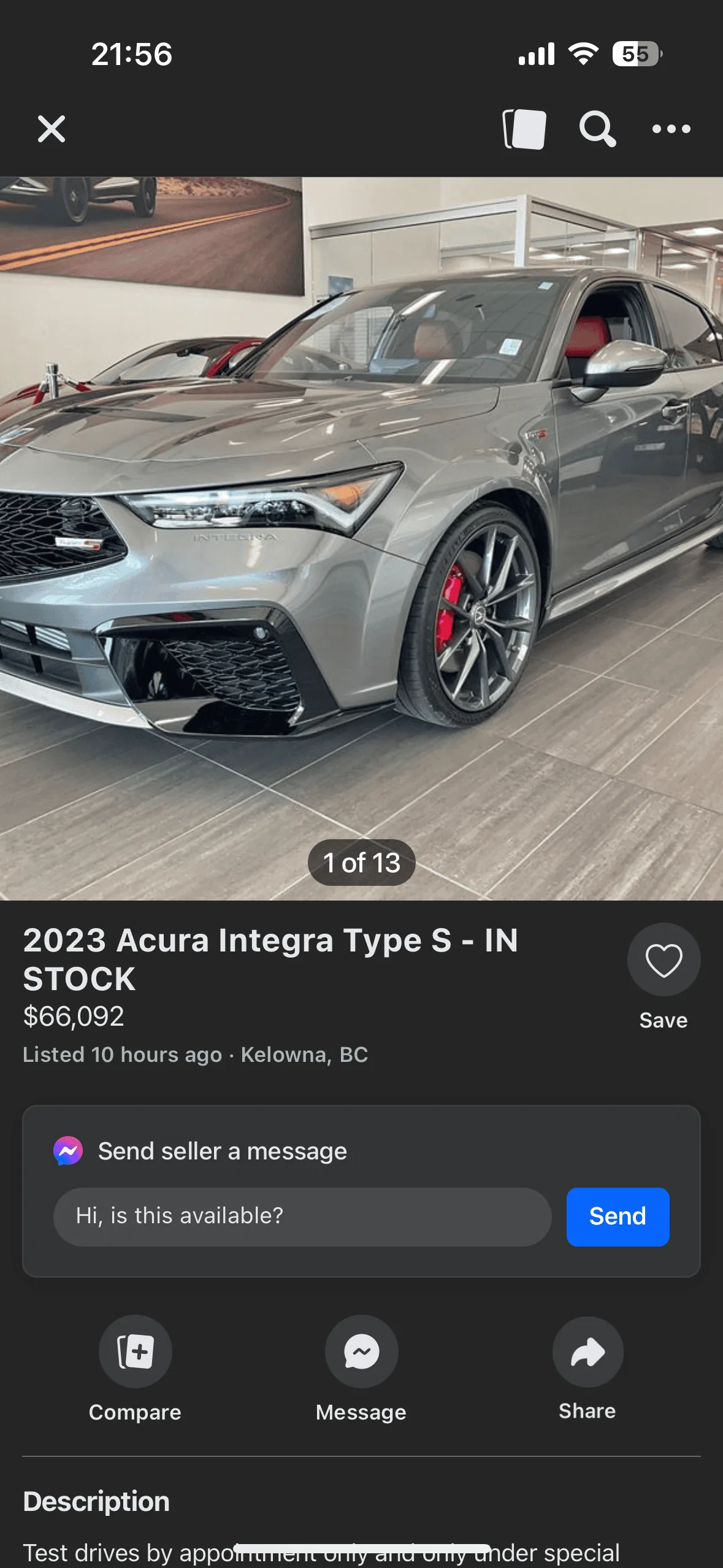 11th Gen Honda Civic Canadian dealer asked what colour Type R I want IMG_2929