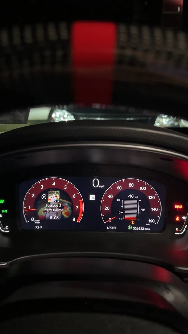 11th Gen Honda Civic 2025 Si full digital cluster works in 22-24 and here's what you need to get it done! IMG_3002