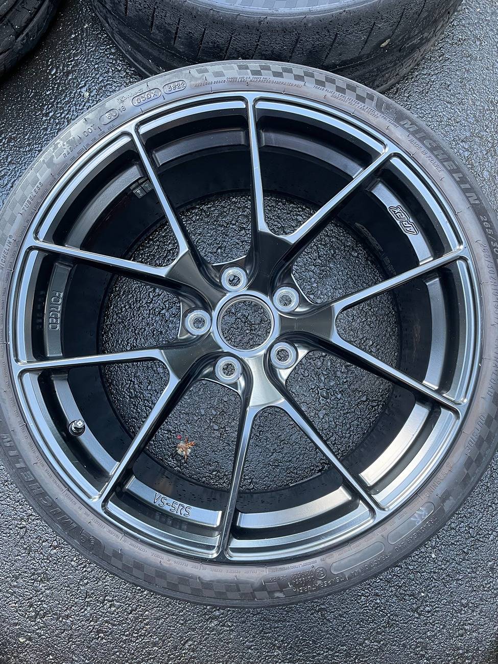 11th Gen Honda Civic Apex Forged VS-5RS 19x9.5 ET45 Satin Black IMG_3046