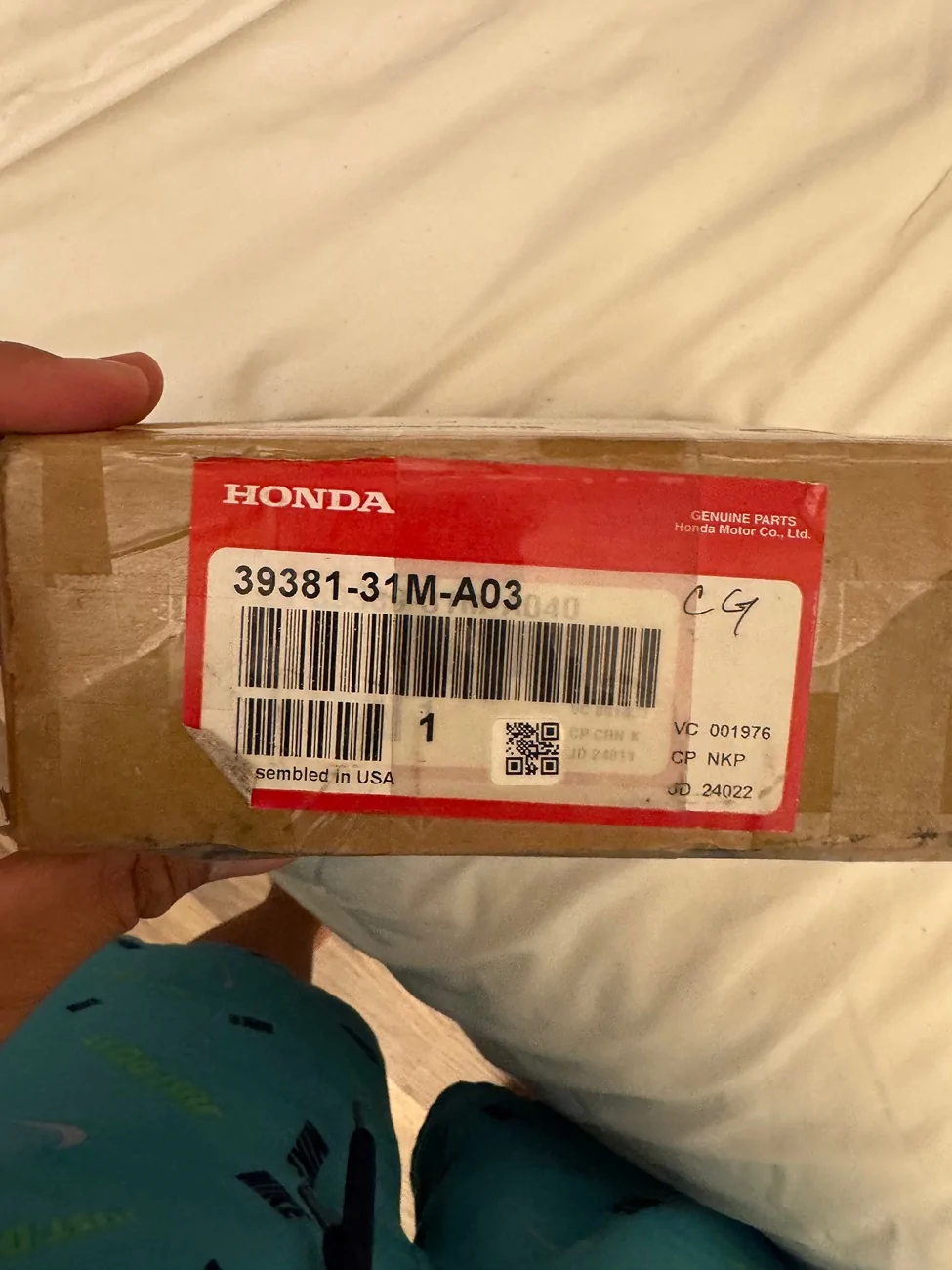 11th Gen Honda Civic Type S Module, and Tuxmat mats IMG_3054