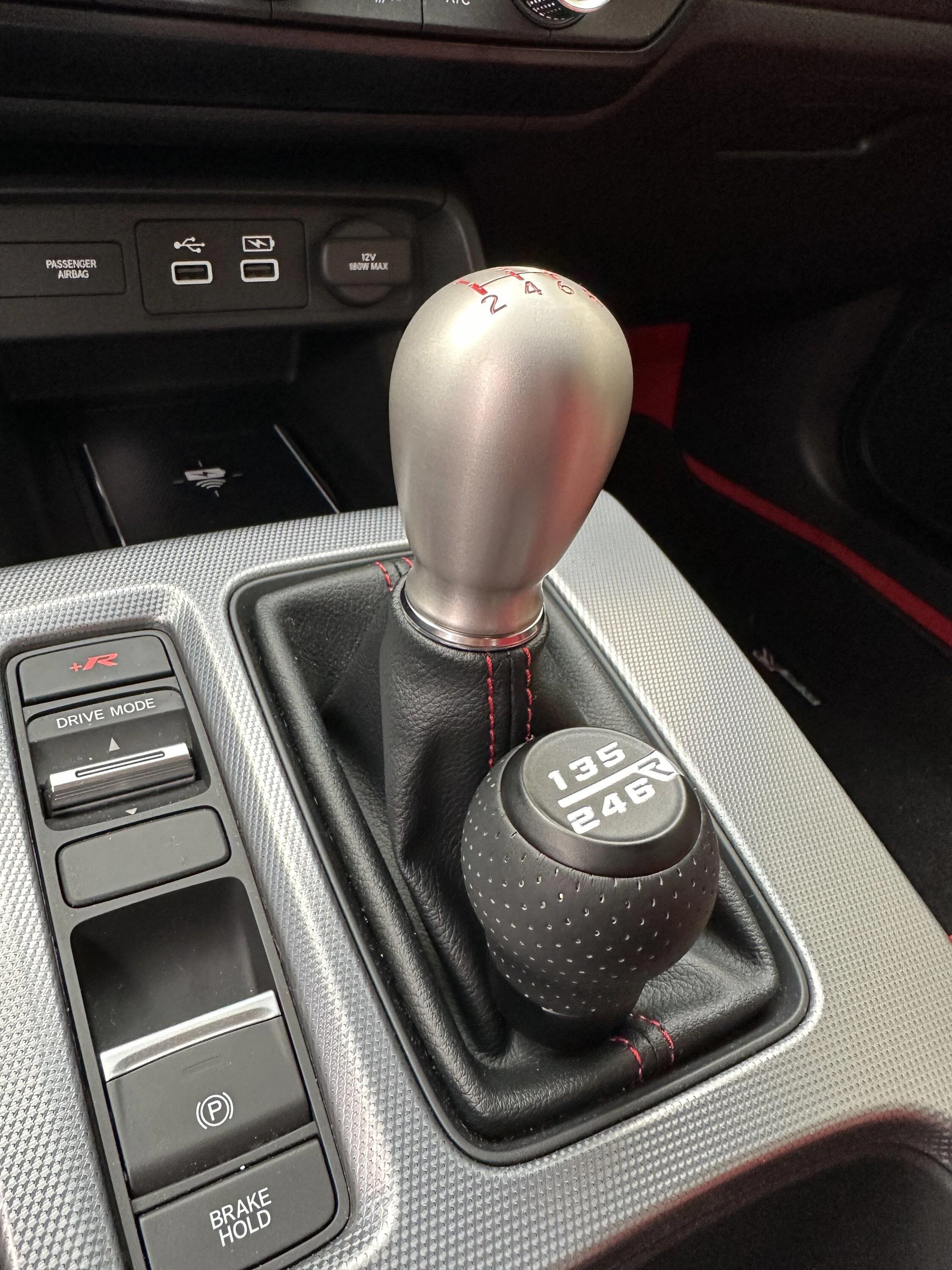 11th Gen Honda Civic Shift Knob installation on FL5R IMG_3083
