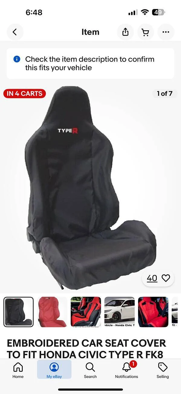 11th Gen Honda Civic Any recommended front seat covers for FL5 Type-R ? IMG_3162