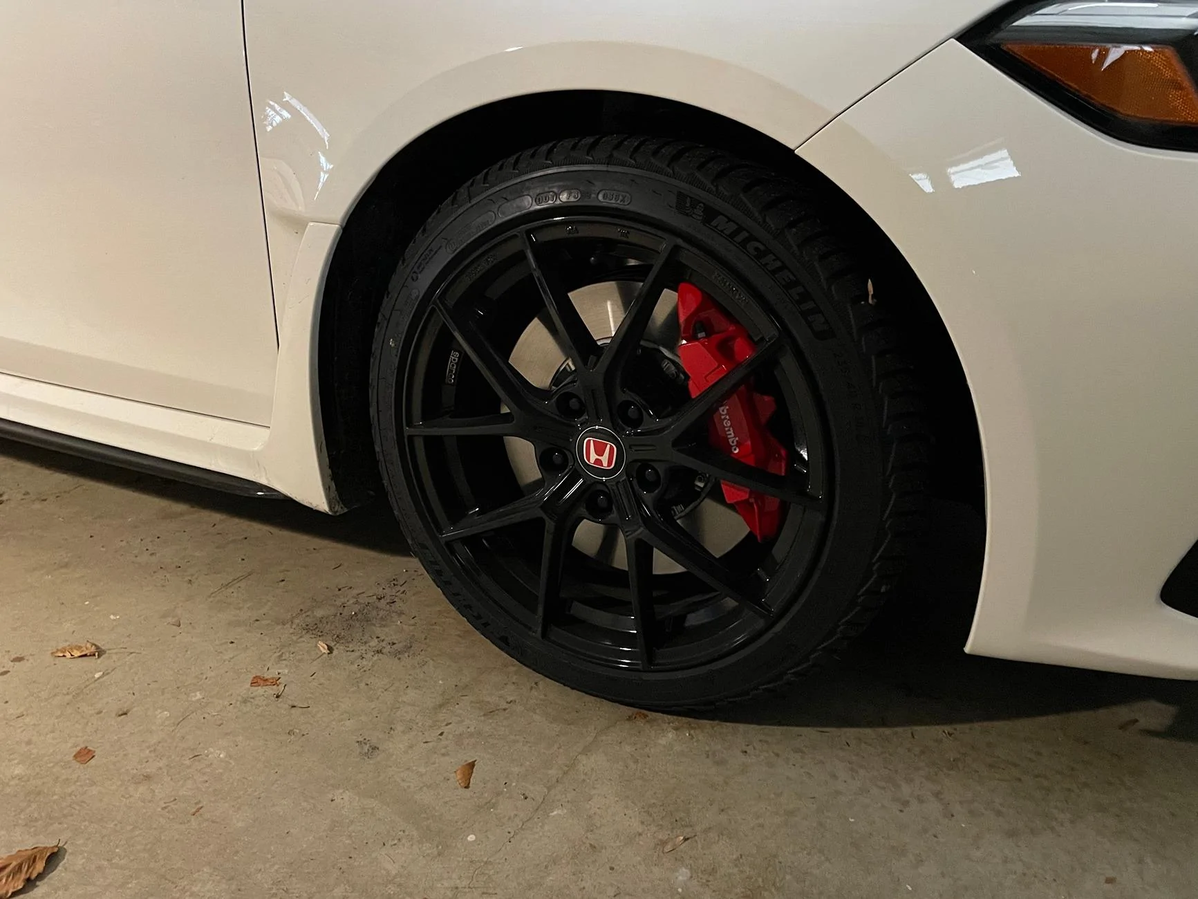 11th Gen Honda Civic Sparco Podio/Michelin PA5 Winter Wheel Set IMG_3217