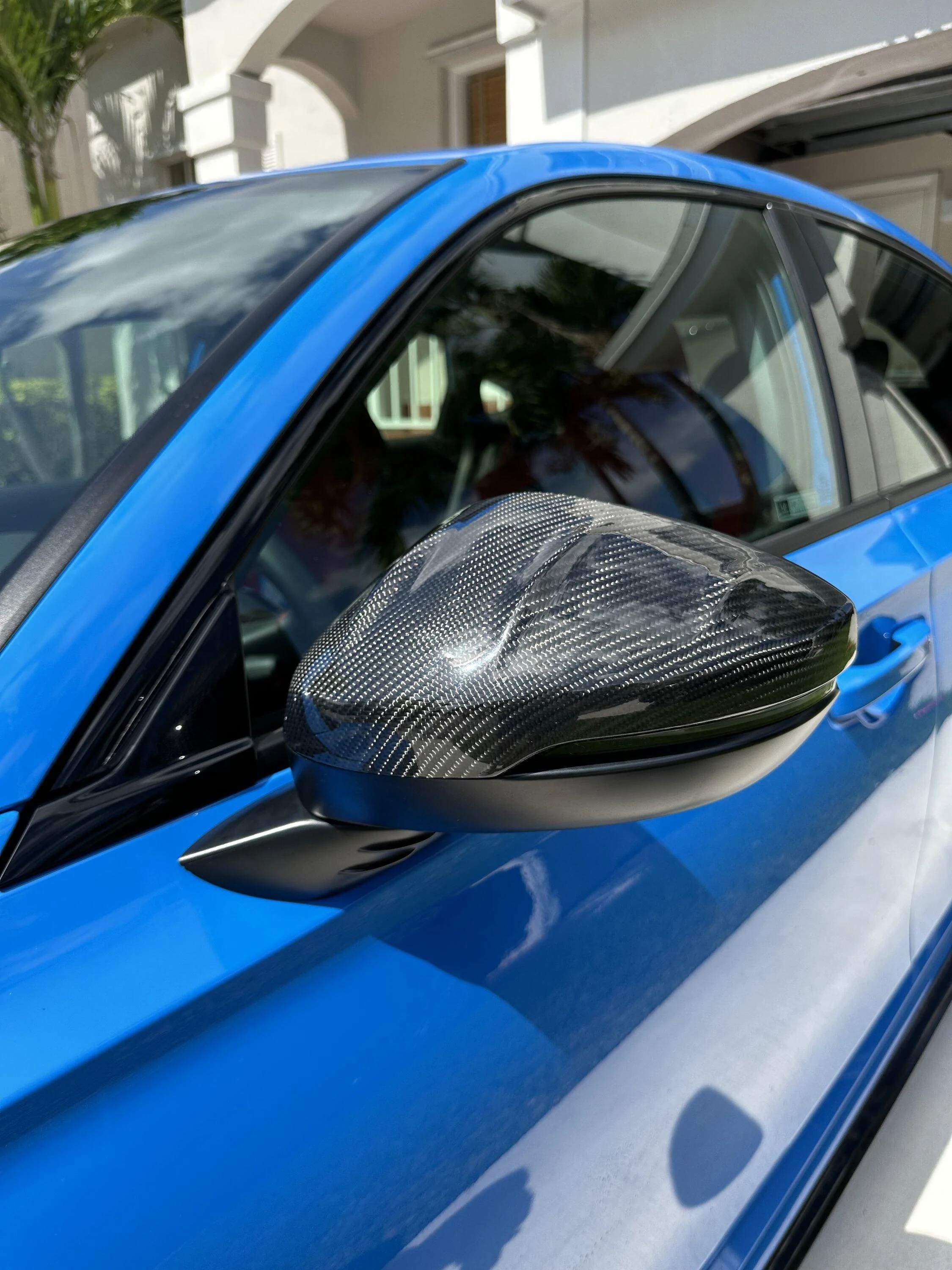 11th Gen Honda Civic Synth Carbon Mirror Covers IMG_3577