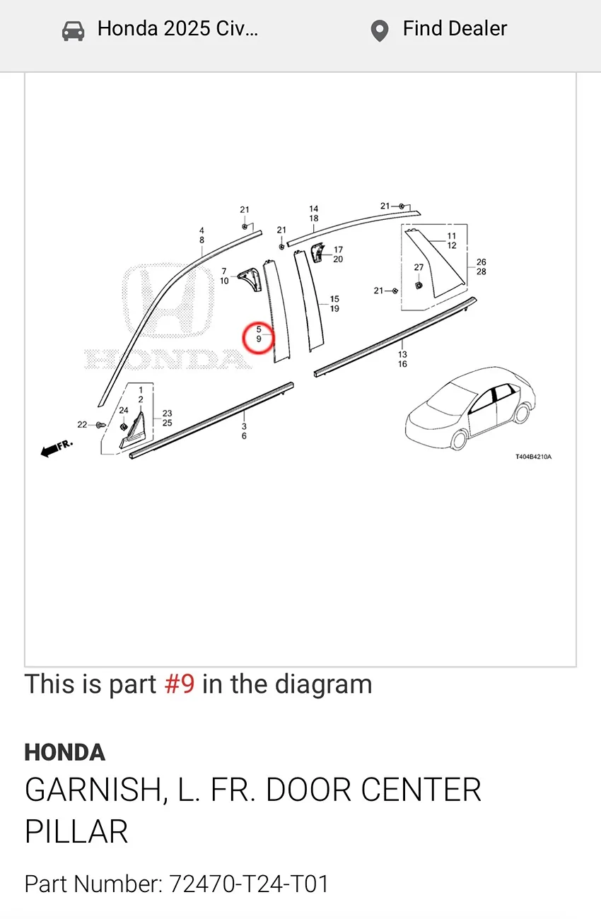 11th Gen Honda Civic Trim Replacement Instructions IMG_3820