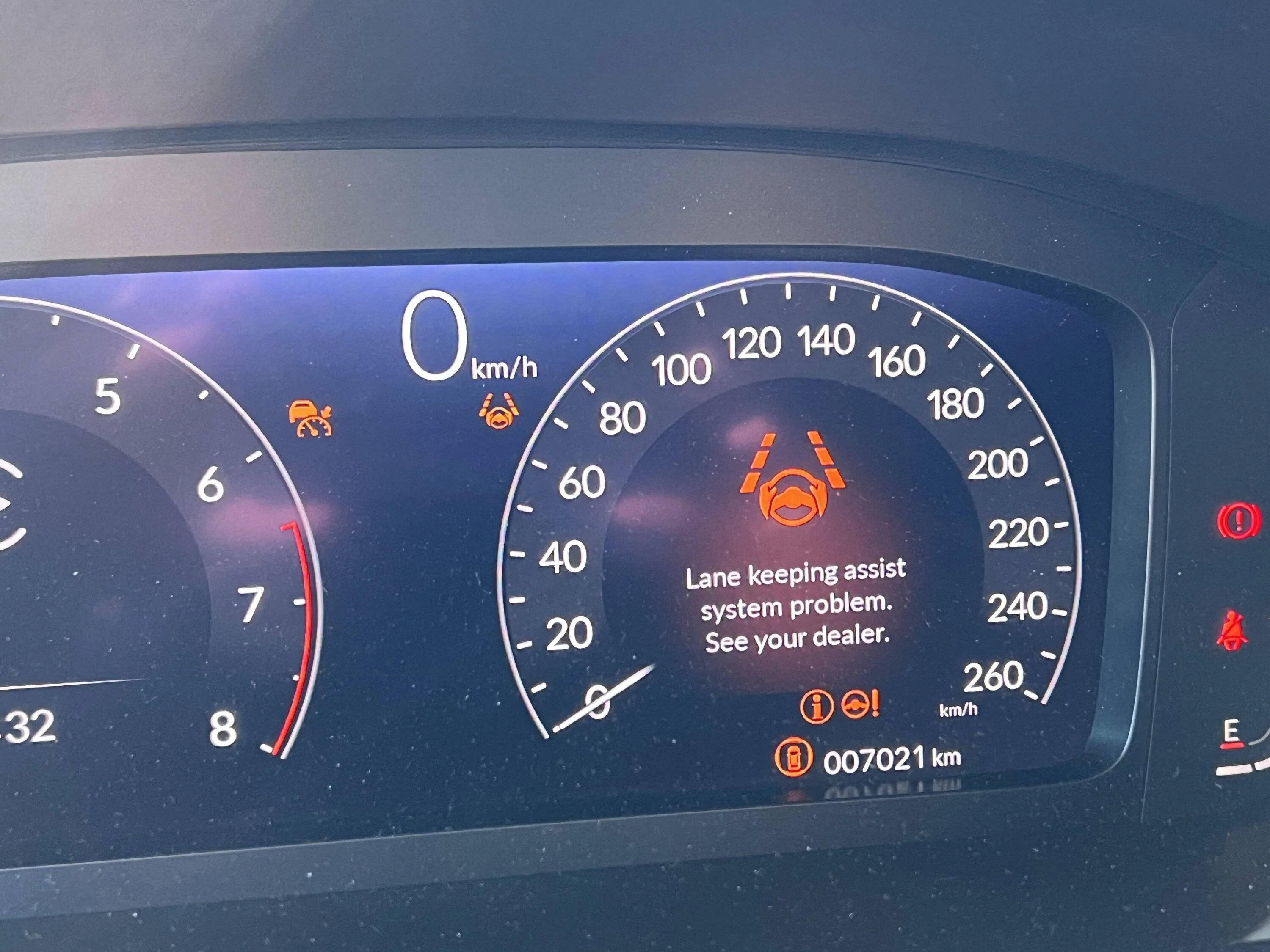 11th Gen Honda Civic 22 Sport Touring Hatch Dash lights lit up like Christmas tree after extreme cold. IMG_4253