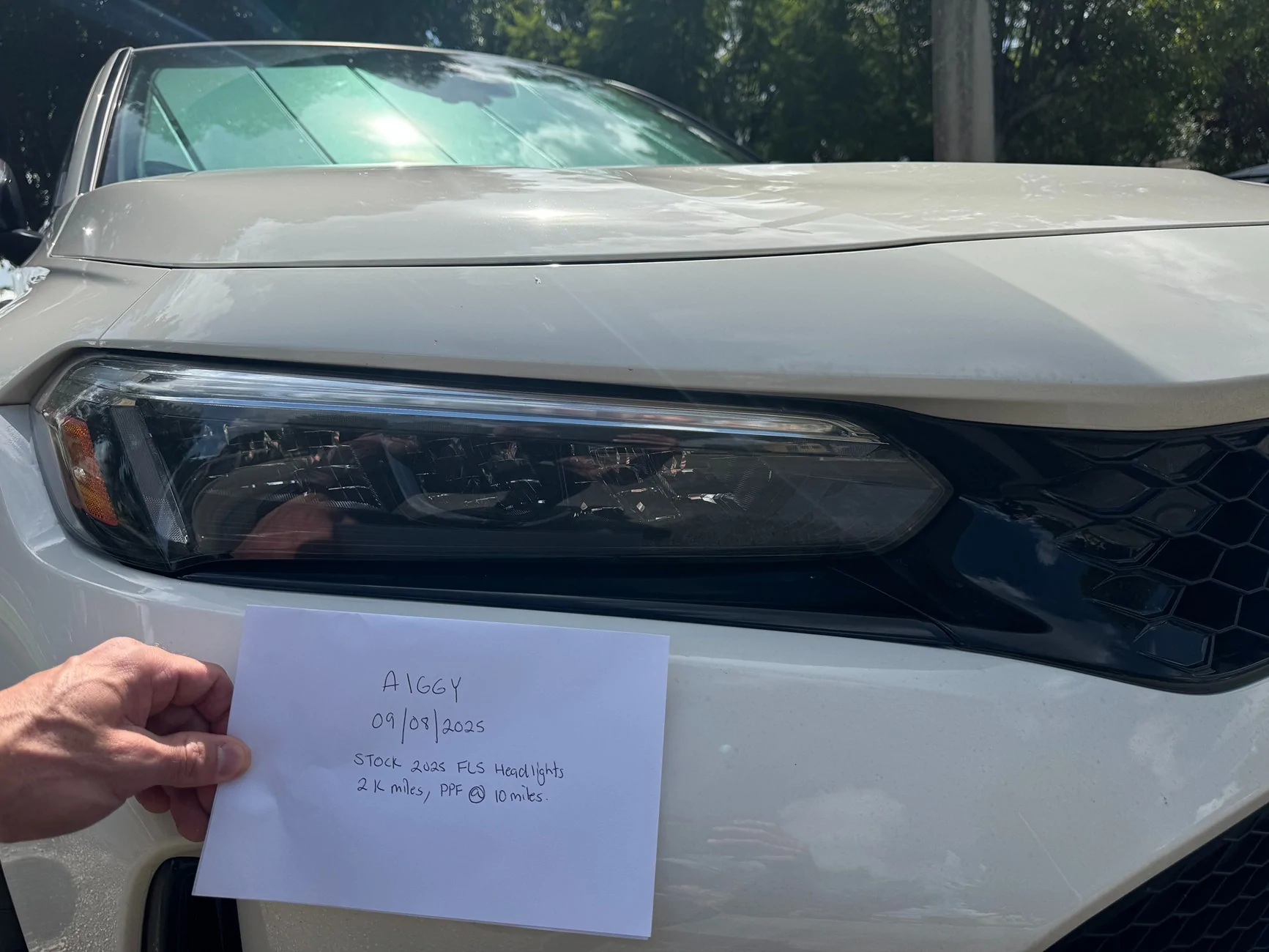 11th Gen Honda Civic 2025 FL5 OEM Headlights with under 2k miles/PPF IMG_4505