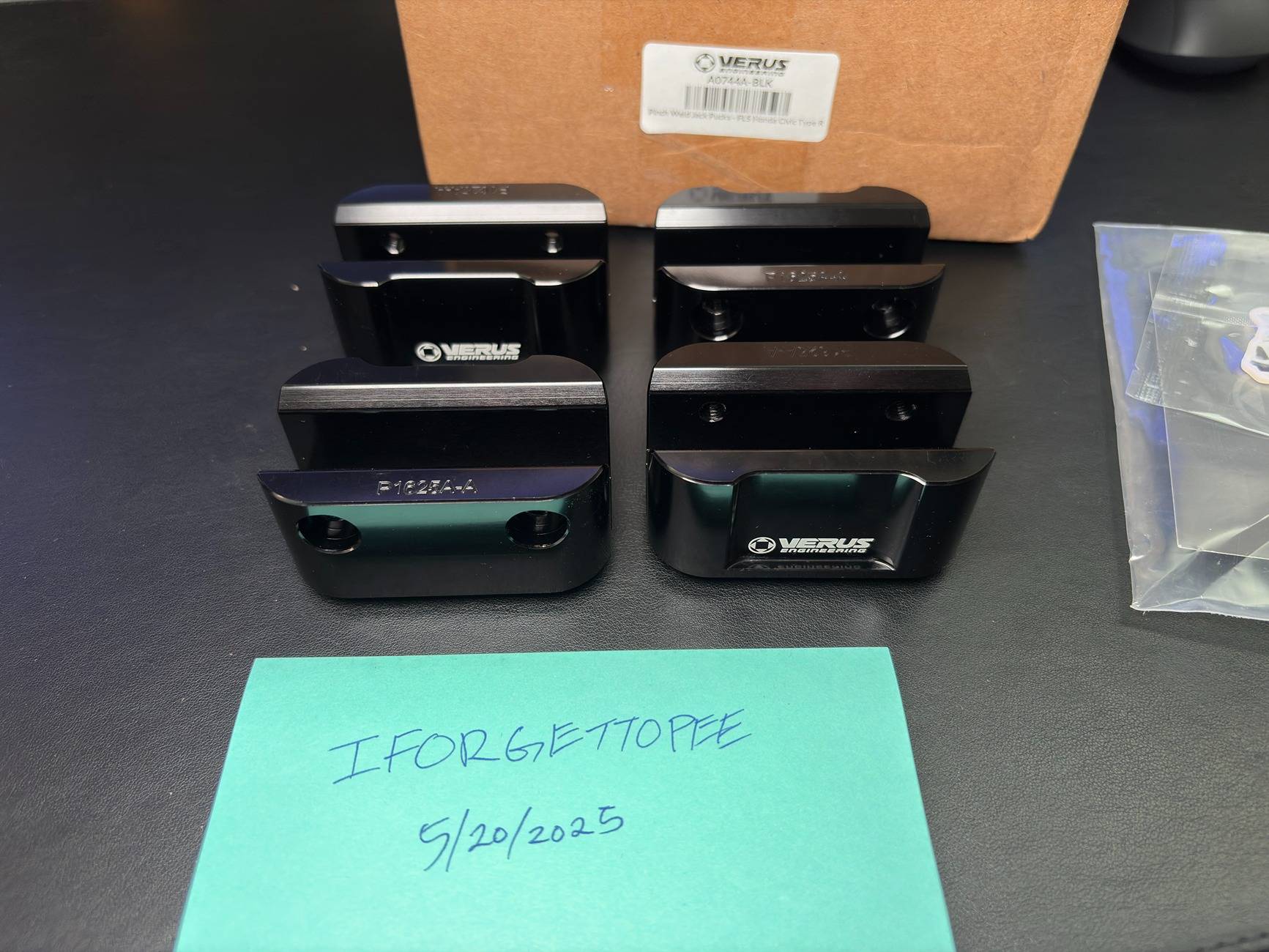 11th Gen Honda Civic (SOLD) Verus Engineering Pinch Weld Jack Pucks IMG_4559 2.JPG