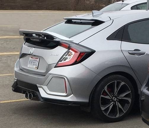 11th Gen Honda Civic 2022 Civic HATCHBACK Rear First Revealed Look! IMG_45822