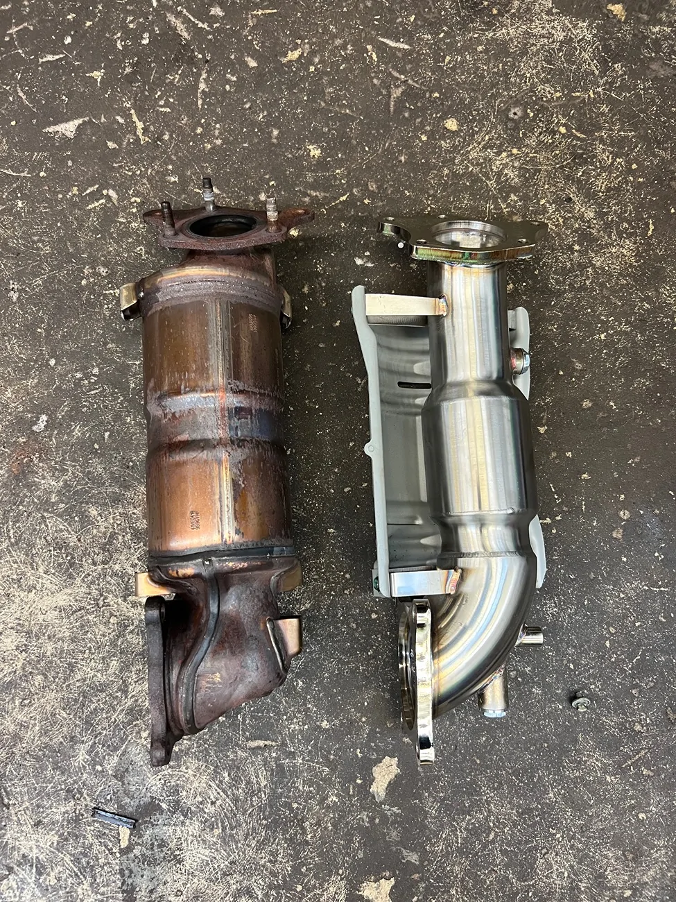 11th Gen Honda Civic Downpipe Hondata tune help IMG_4705