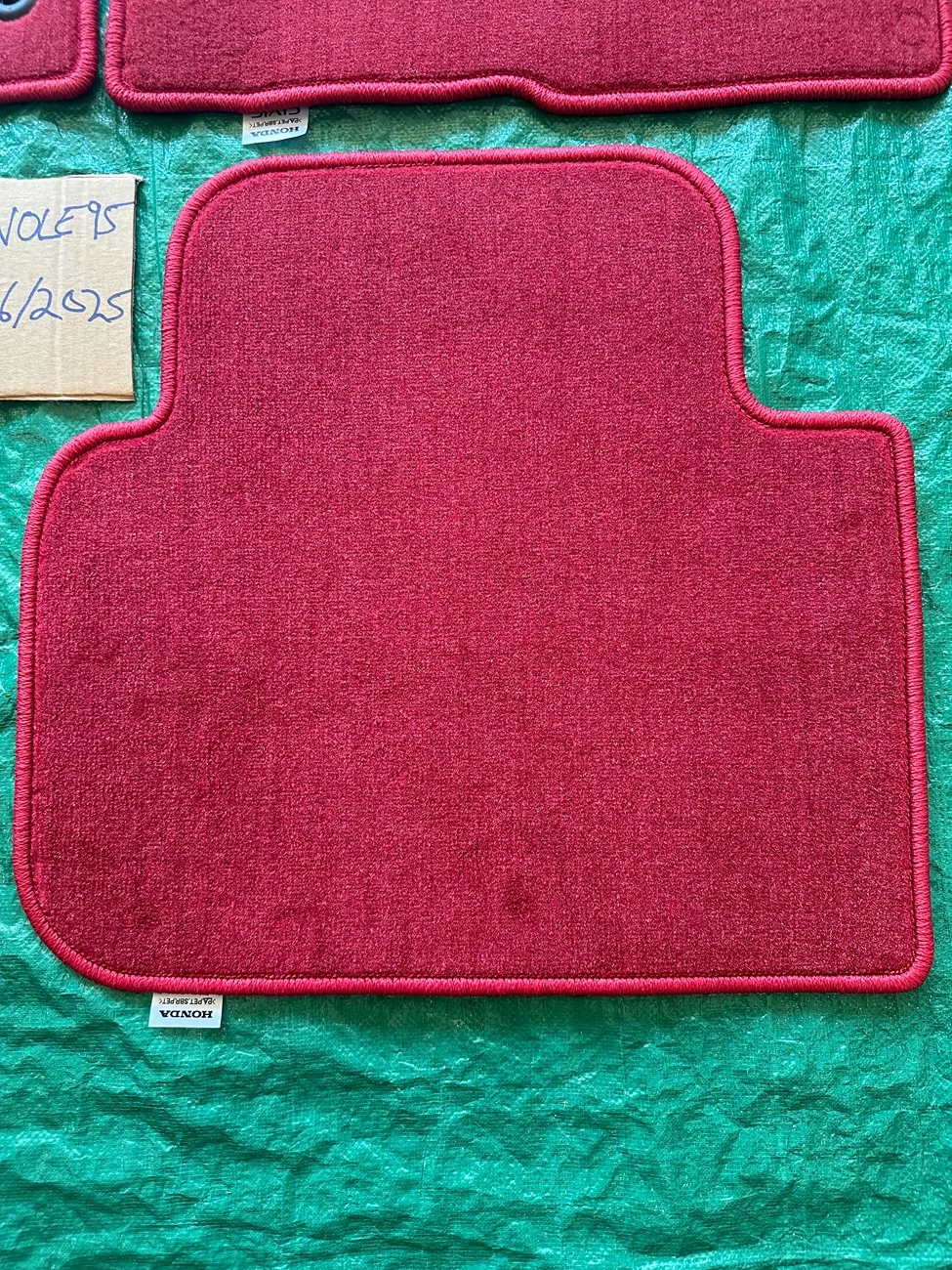 11th Gen Honda Civic FS: Opened, but never used OEM FL5 Civic Type R Red Floor Mats (PN 83600-T60-A01ZA) IMG_4801