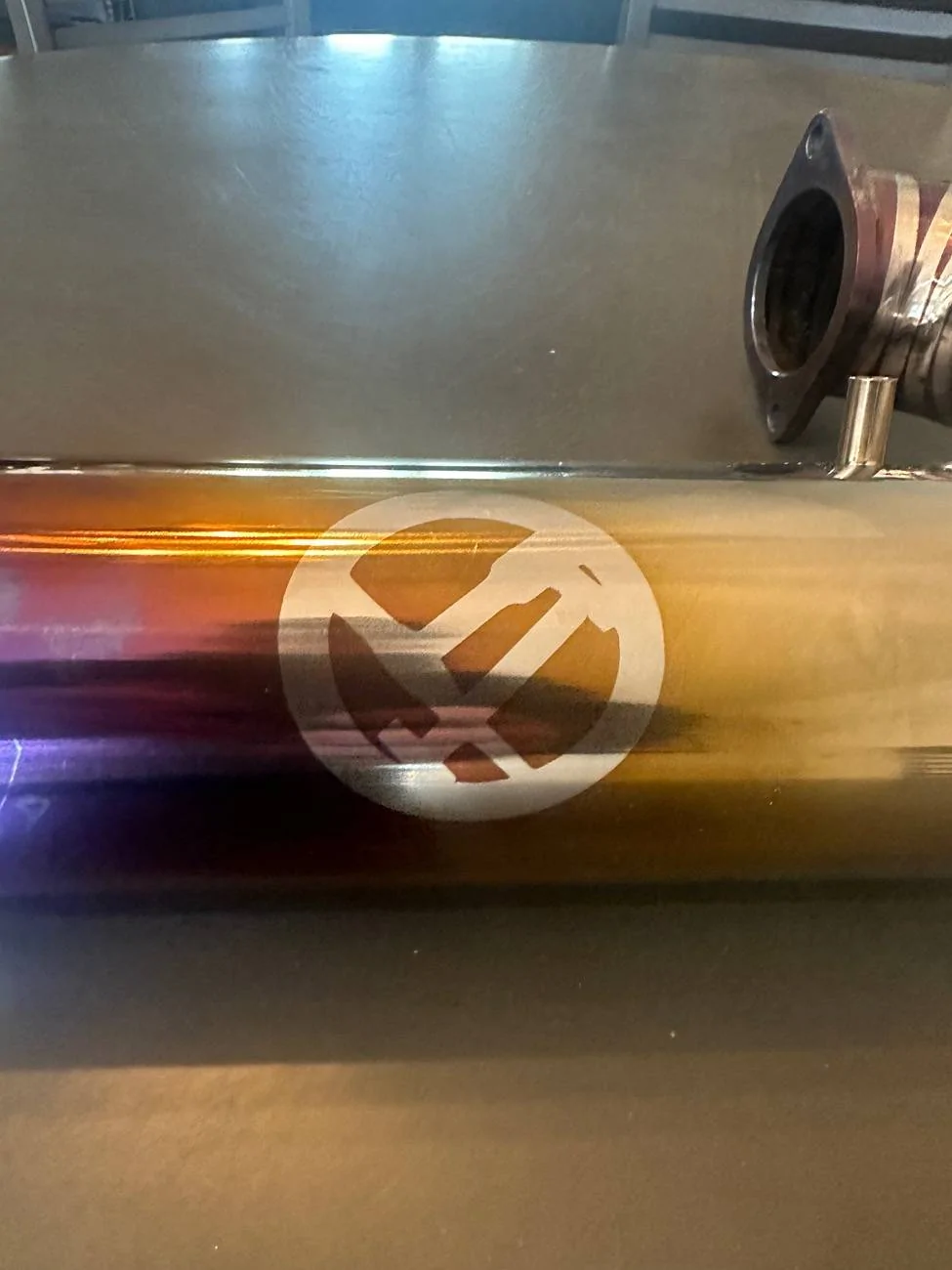 11th Gen Honda Civic Innova’Tig titanium turbo inlet pipe IMG_4887