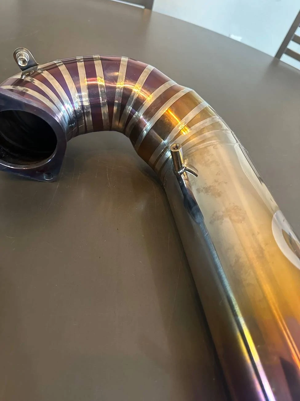 11th Gen Honda Civic Innova’Tig titanium turbo inlet pipe IMG_4888