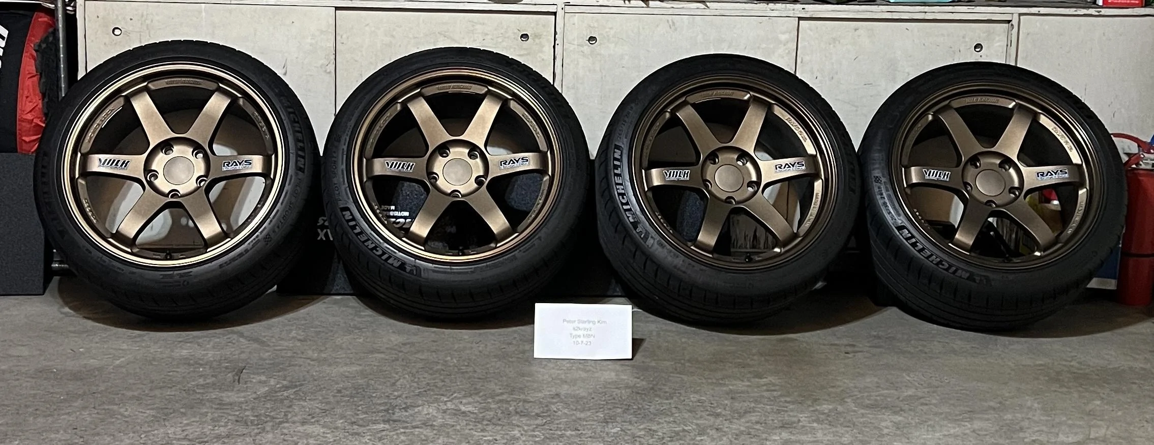 11th Gen Honda Civic *** TE37 OG 18x10 +41 (Bronze; Not bLaSt bRoNzE) Set of 4; EXCELLENT Condition *** IMG_4972