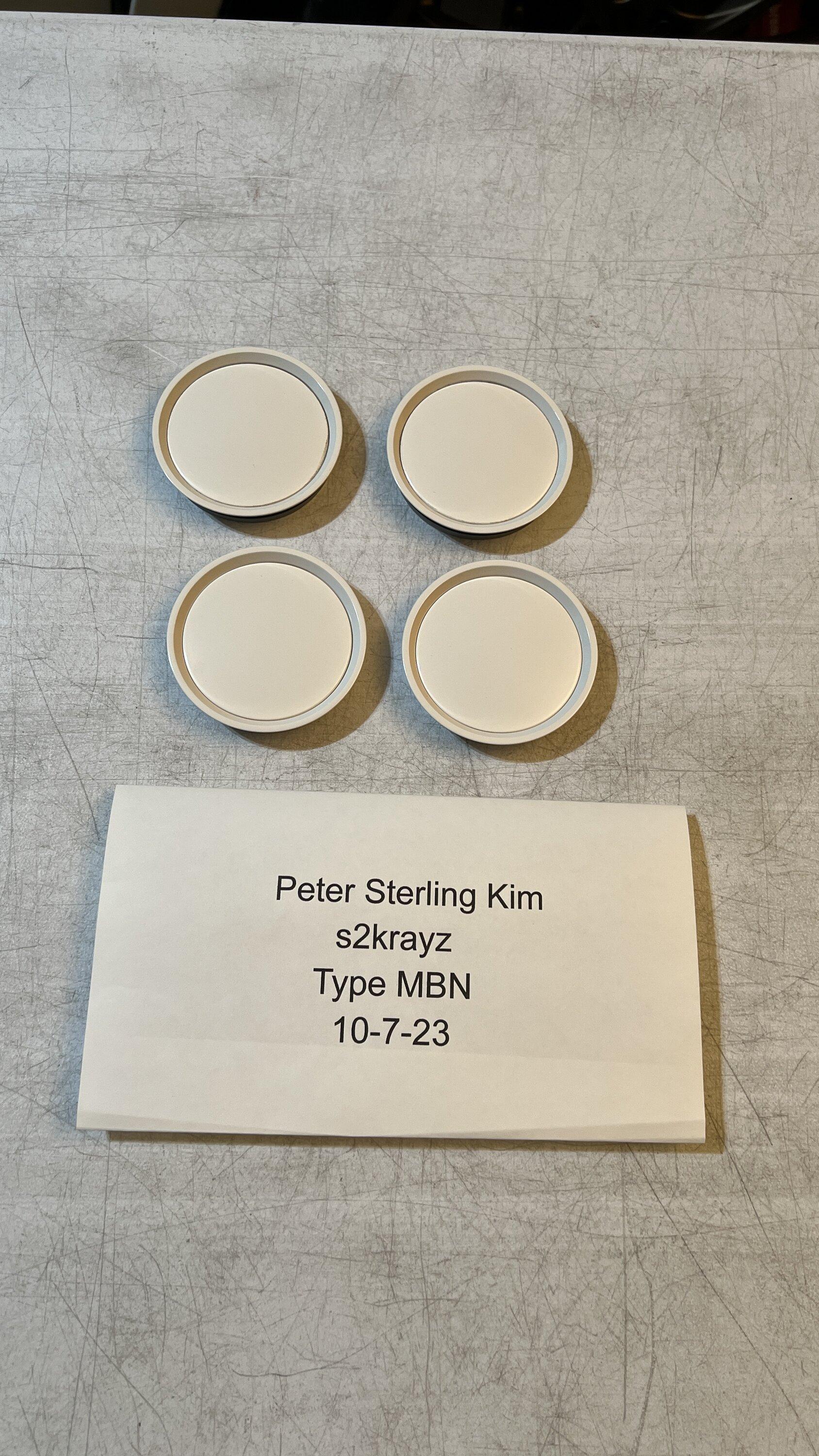 11th Gen Honda Civic Spoon Oil Cap, TE37SL Center Caps, Rays Valve Stems, Volk Stickers, Braum Seat Belt Guide IMG_4980