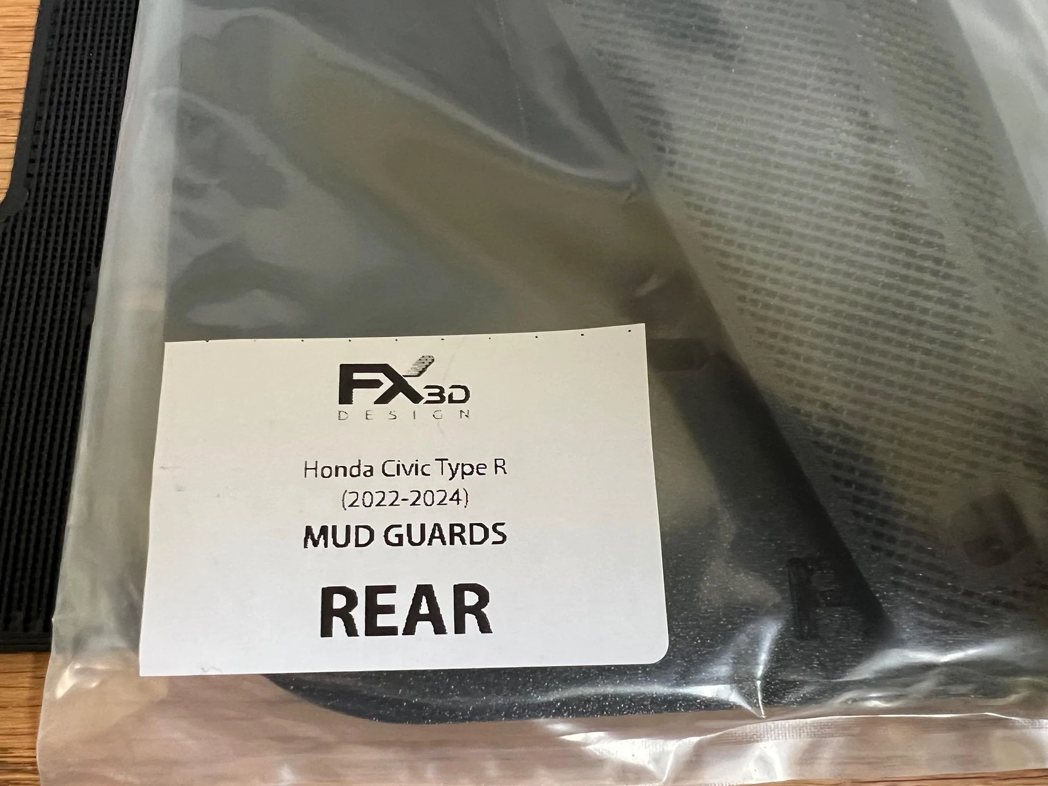 11th Gen Honda Civic FX3D Mudguard set and vent grills-SOLD IMG_5028