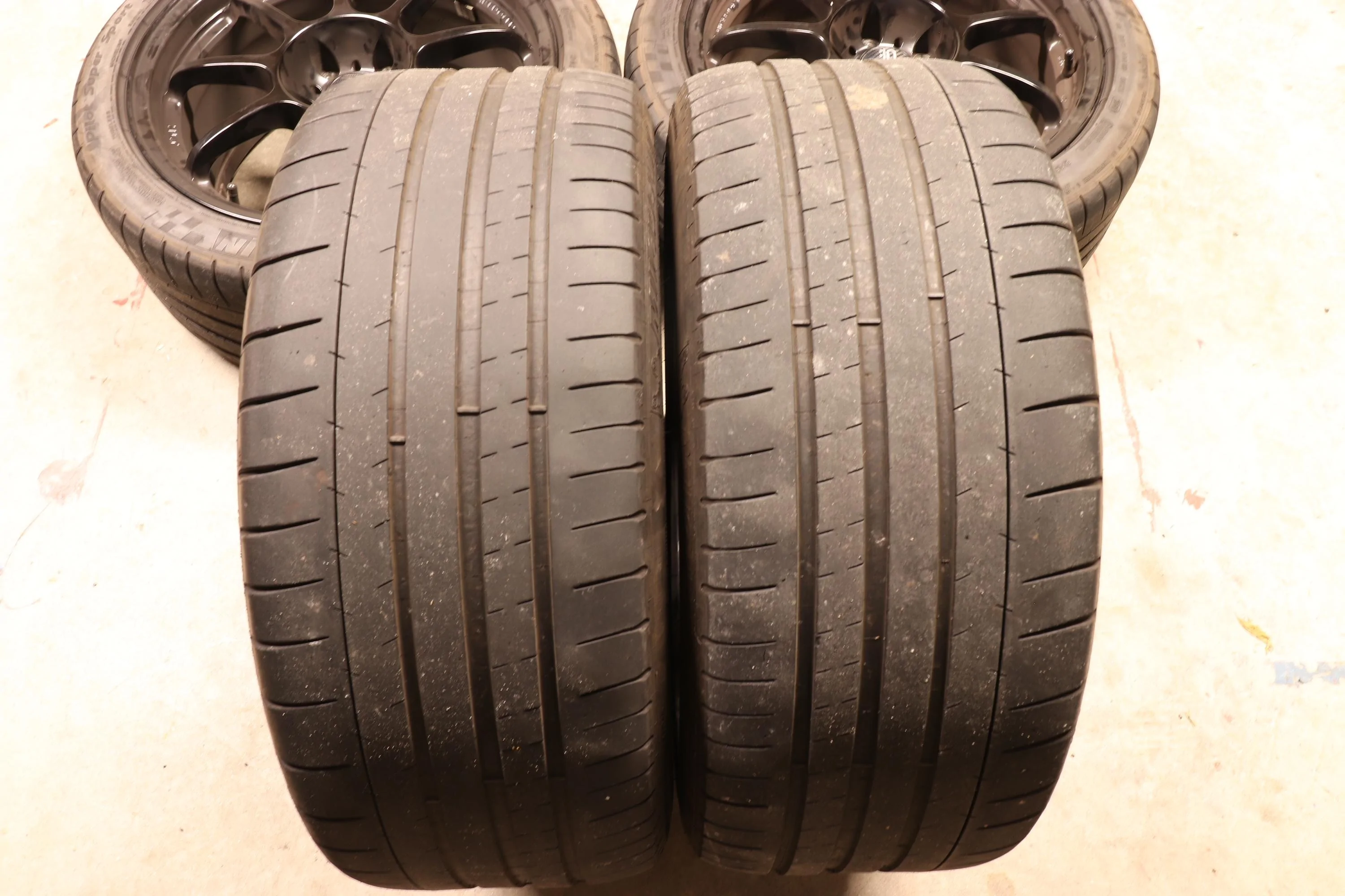 11th Gen Honda Civic FS SoCal: OZ Racing Alleggerita HLT 18x8.5 +40 Satin Black w/Michelin Pilot Super Sports IMG_5296