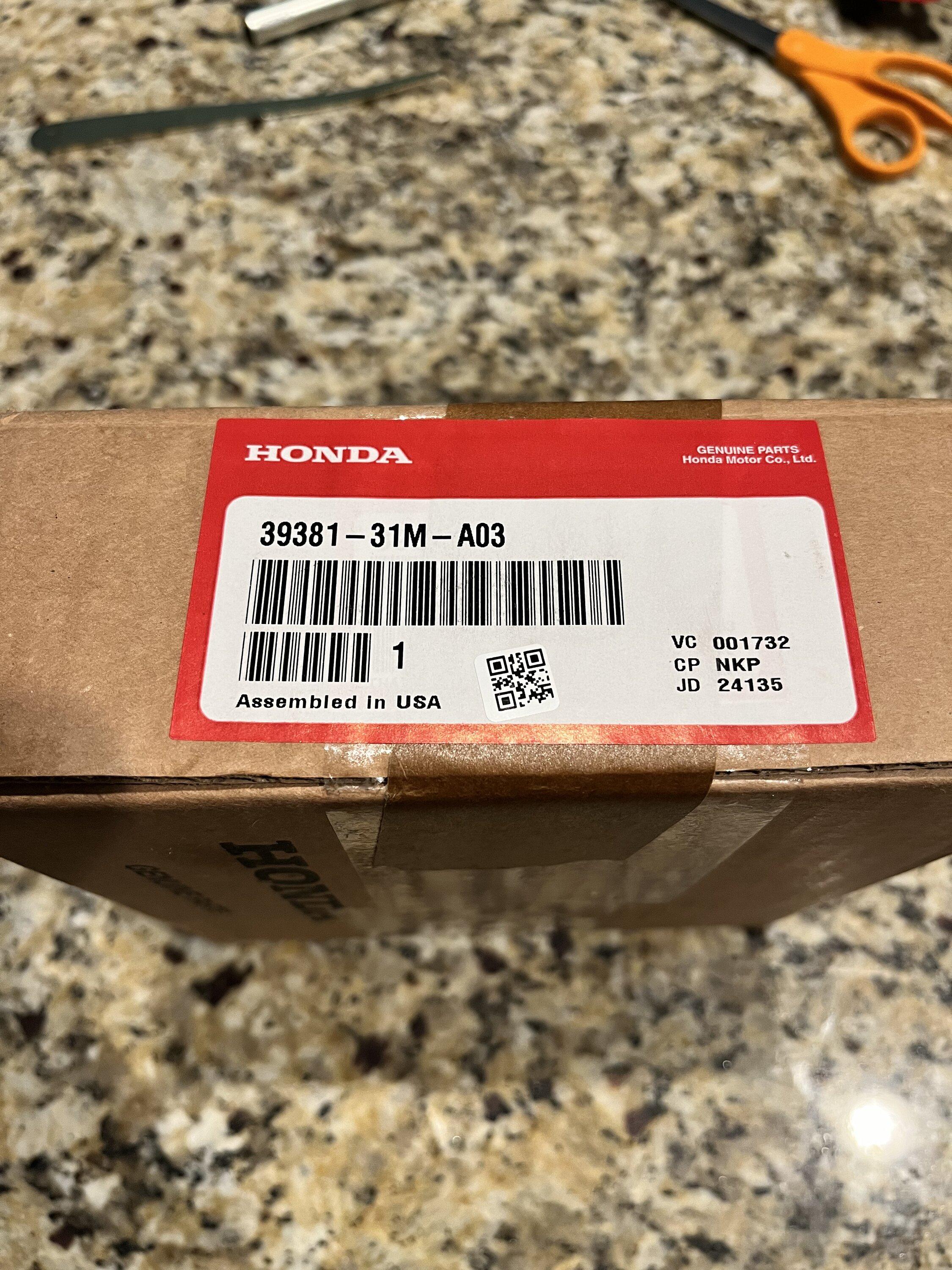 11th Gen Honda Civic BNIB Integra Type S ADS Module $235 shipped IMG_5552