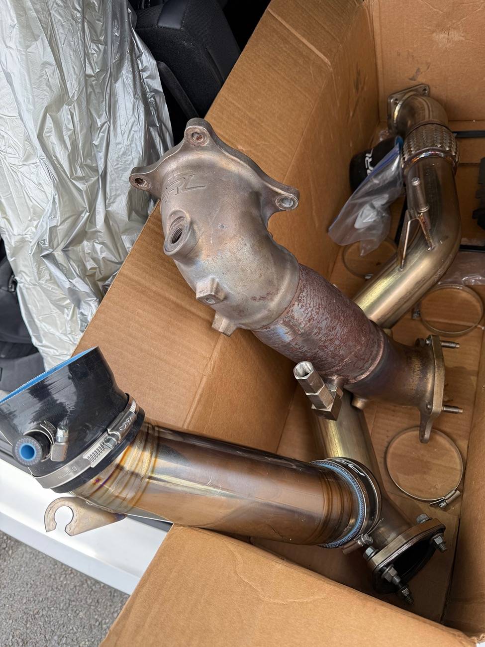 11th Gen Honda Civic PRL - intake, inlet, downpipe & front pipe IMG_5581