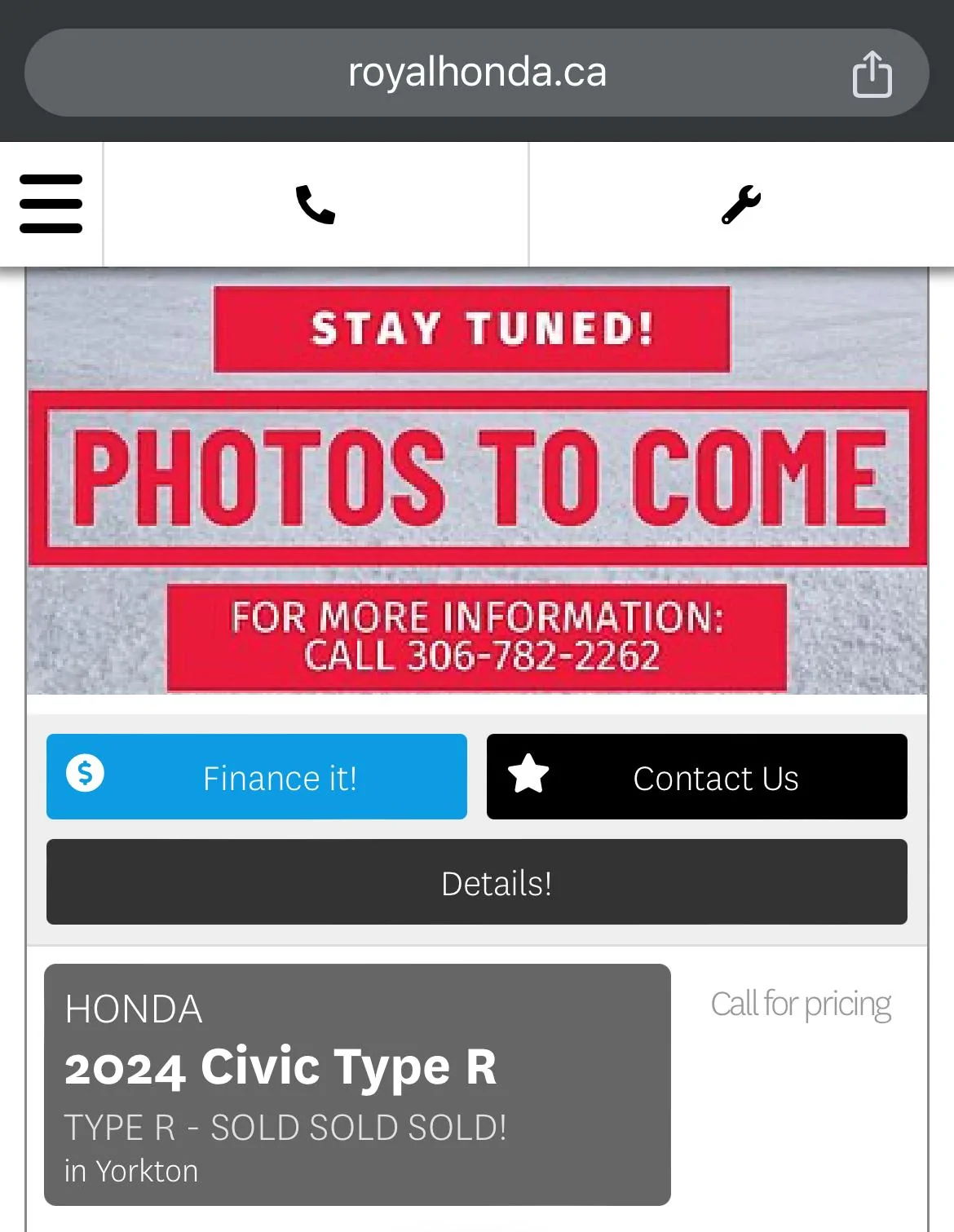 11th Gen Honda Civic Canadian dealer asked what colour Type R I want IMG_5593