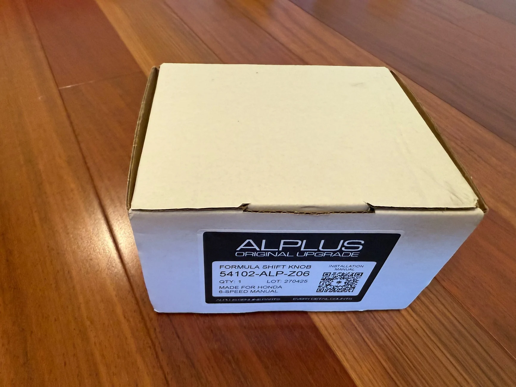 11th Gen Honda Civic SOLD: Alplus Formula Shift Knob Titanium IMG_5880