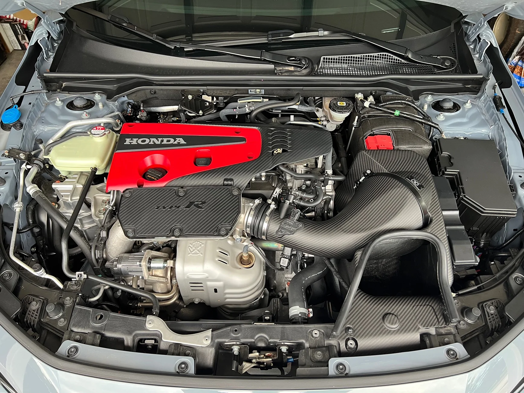 11th Gen Honda Civic Infinity Design Matte Carbon FL5 Intake IMG_5977