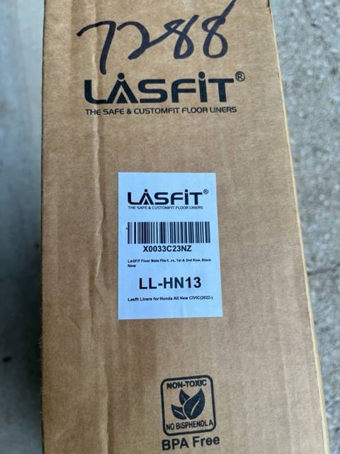 11th Gen Honda Civic For Sale Brand New Parts Lasfit floormats, HPD Emblem, OEM Black Honda Emblems, OEM Black Lug Nuts IMG_6133