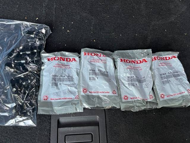 11th Gen Honda Civic For Sale Brand New Parts Lasfit floormats, HPD Emblem, OEM Black Honda Emblems, OEM Black Lug Nuts IMG_6139