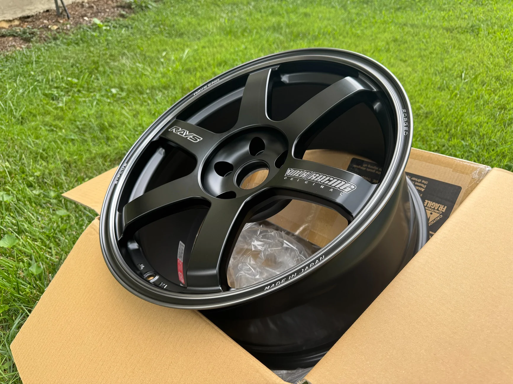 11th Gen Honda Civic Volk Racing TE37 19x9.5 ET36 5x120 Black Shadow LTD IMG_6193