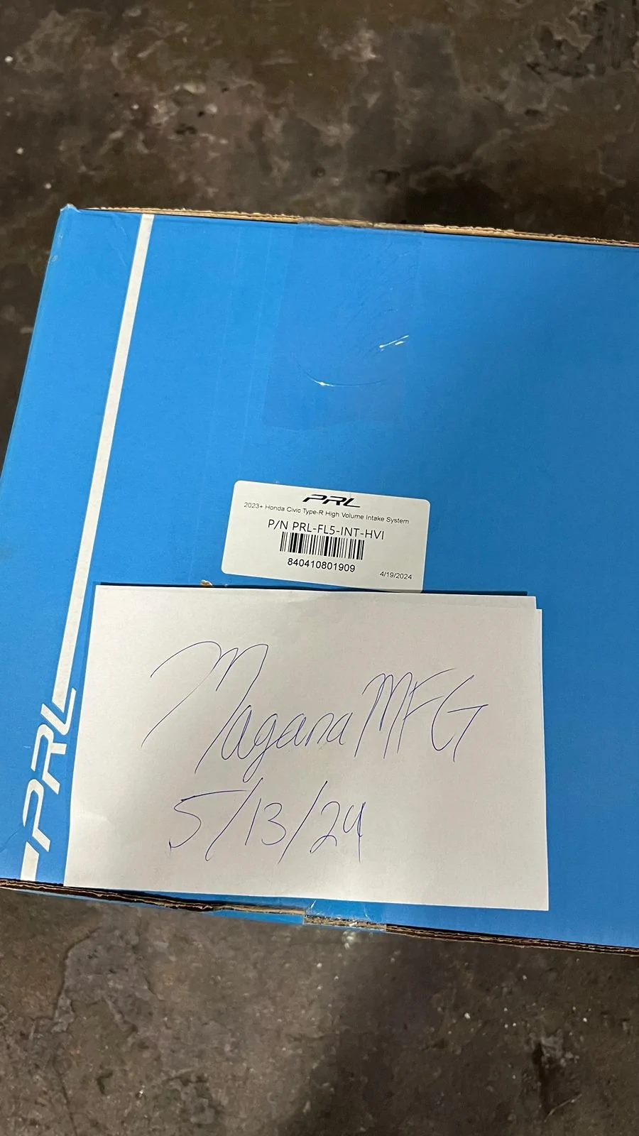 11th Gen Honda Civic PRL FL5 INTAKE HVI $440 IMG_6223