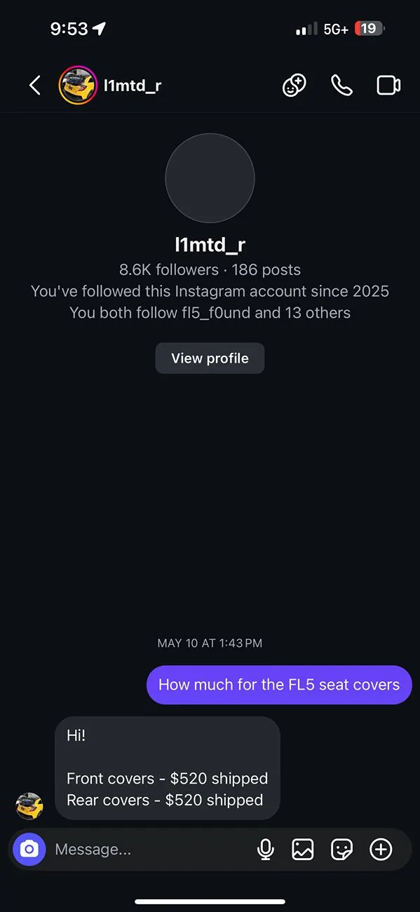 11th Gen Honda Civic Post your customized interior IMG_6322