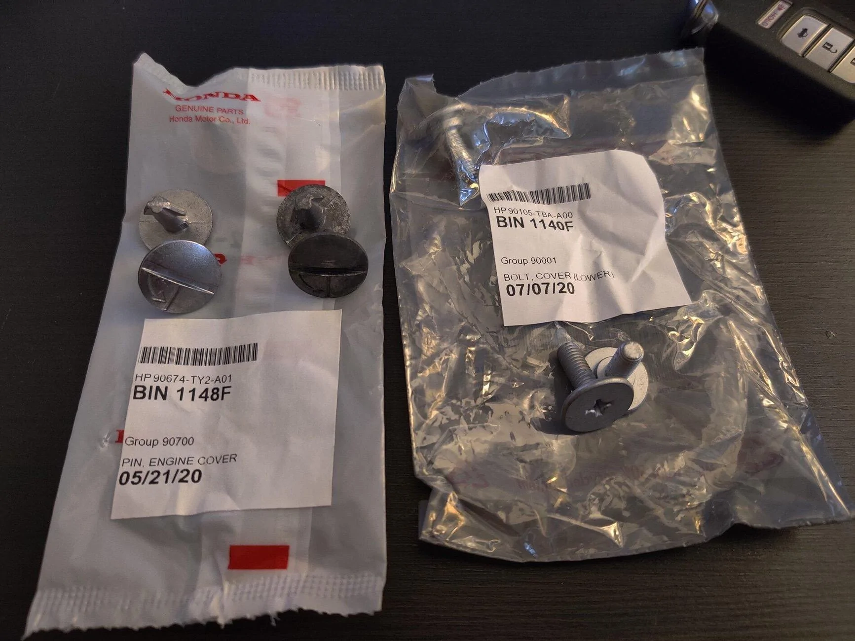 11th Gen Honda Civic Oil Change Cover Bolts IMG_6492