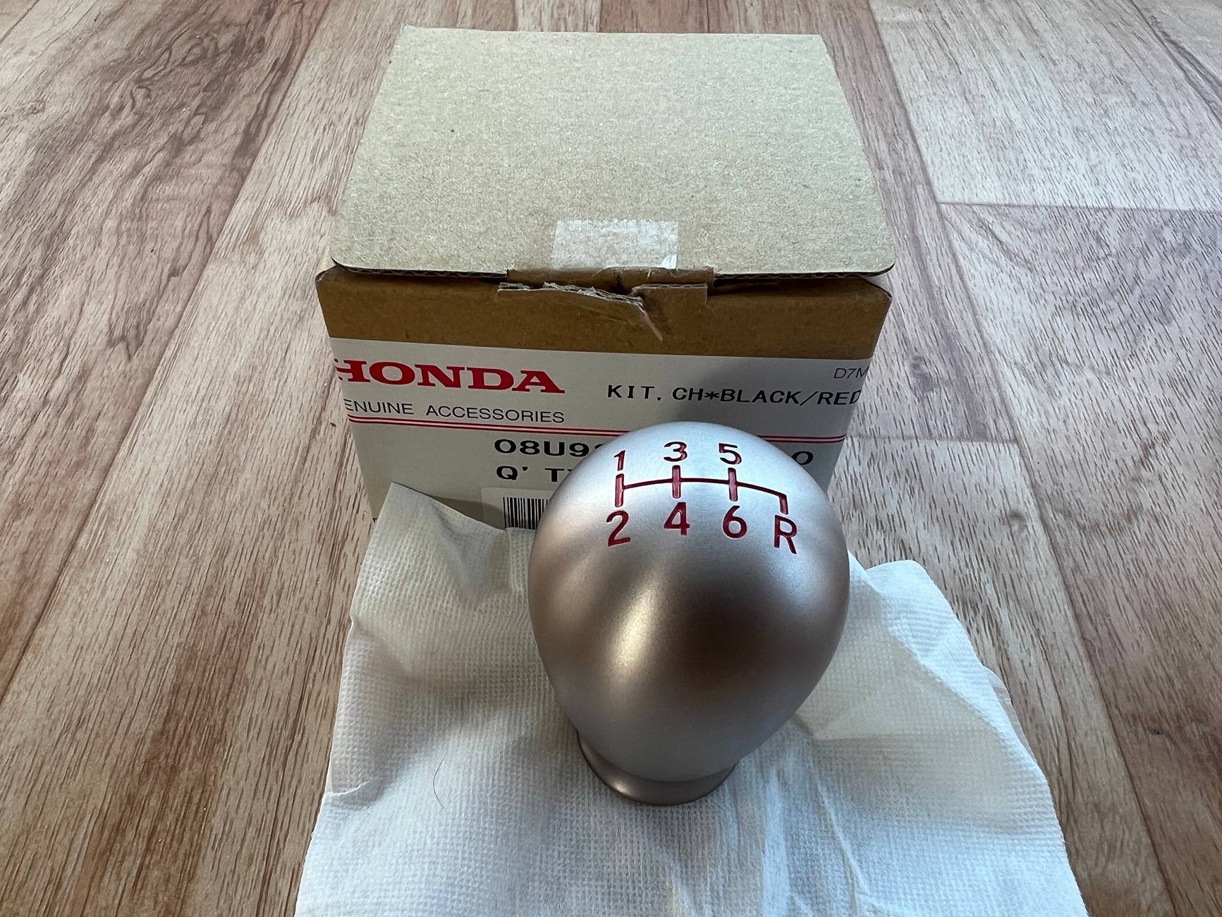 11th Gen Honda Civic SOLD: OEM Honda Aluminum Shift Knob — New IMG_6509