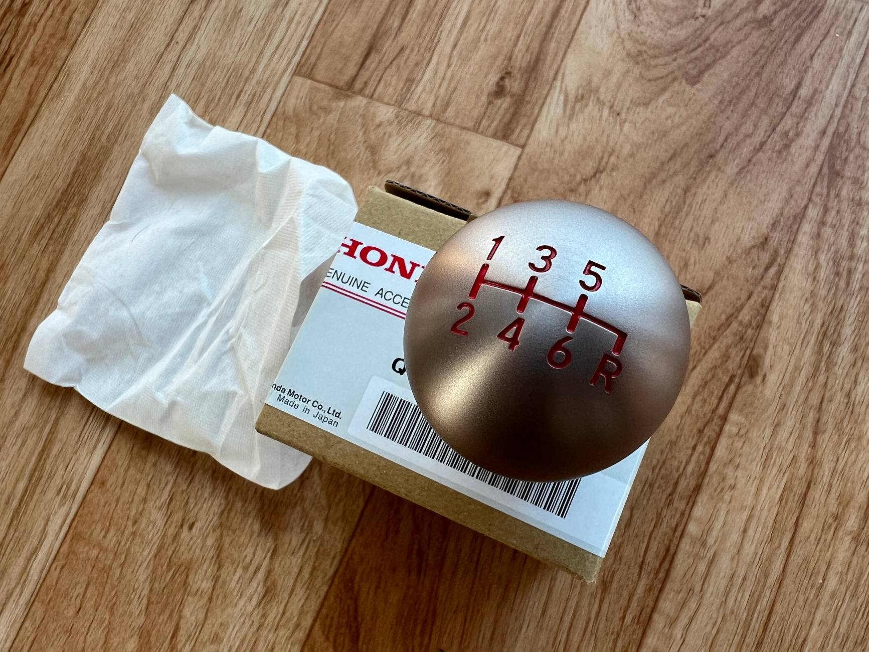 11th Gen Honda Civic SOLD: OEM Honda Aluminum Shift Knob — New IMG_6511