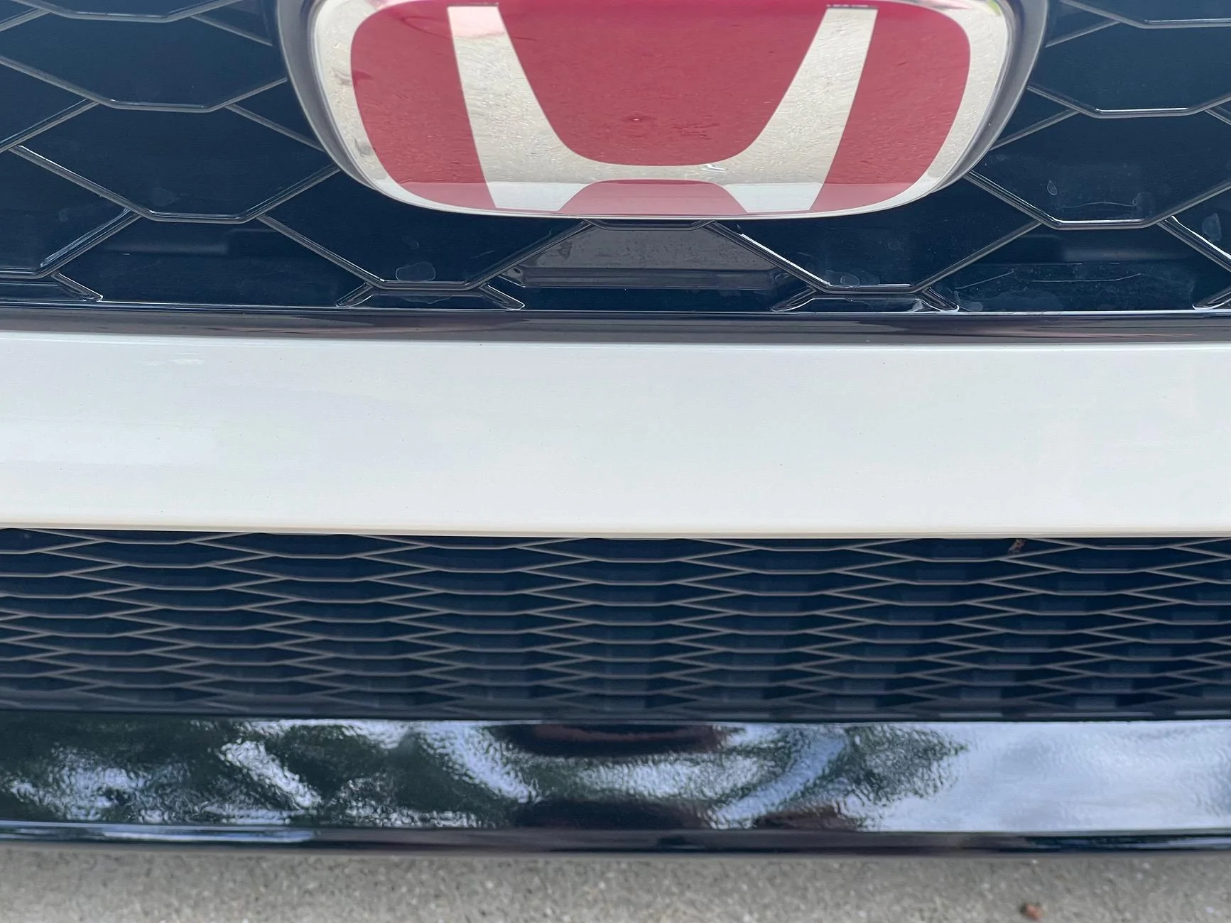 11th Gen Honda Civic Front Lip Support Structure Showing IMG_6645