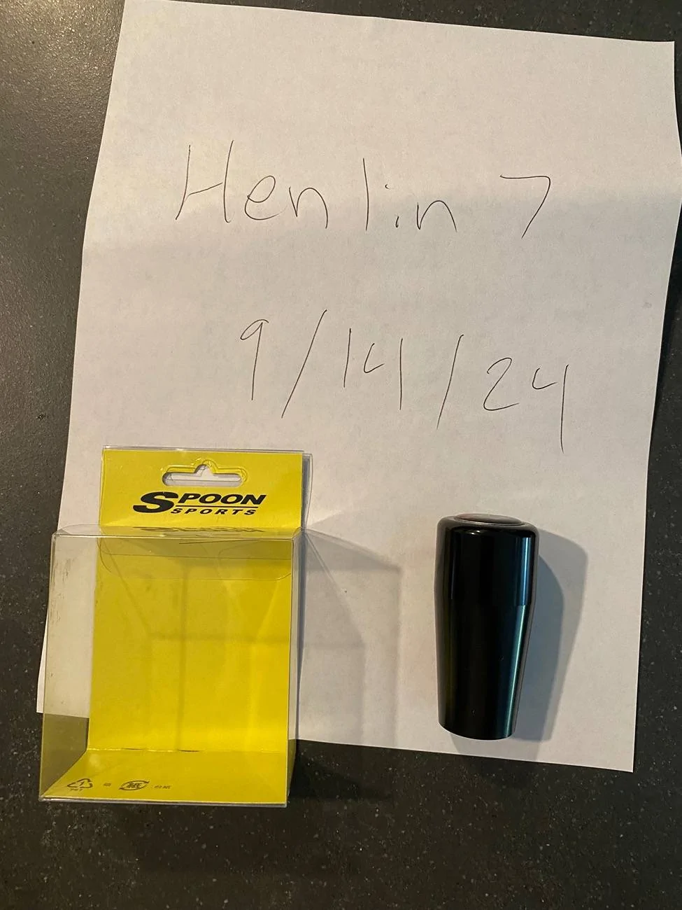 11th Gen Honda Civic SOLD: Spoon 6 SP Duracon Shift Knob IMG_6969