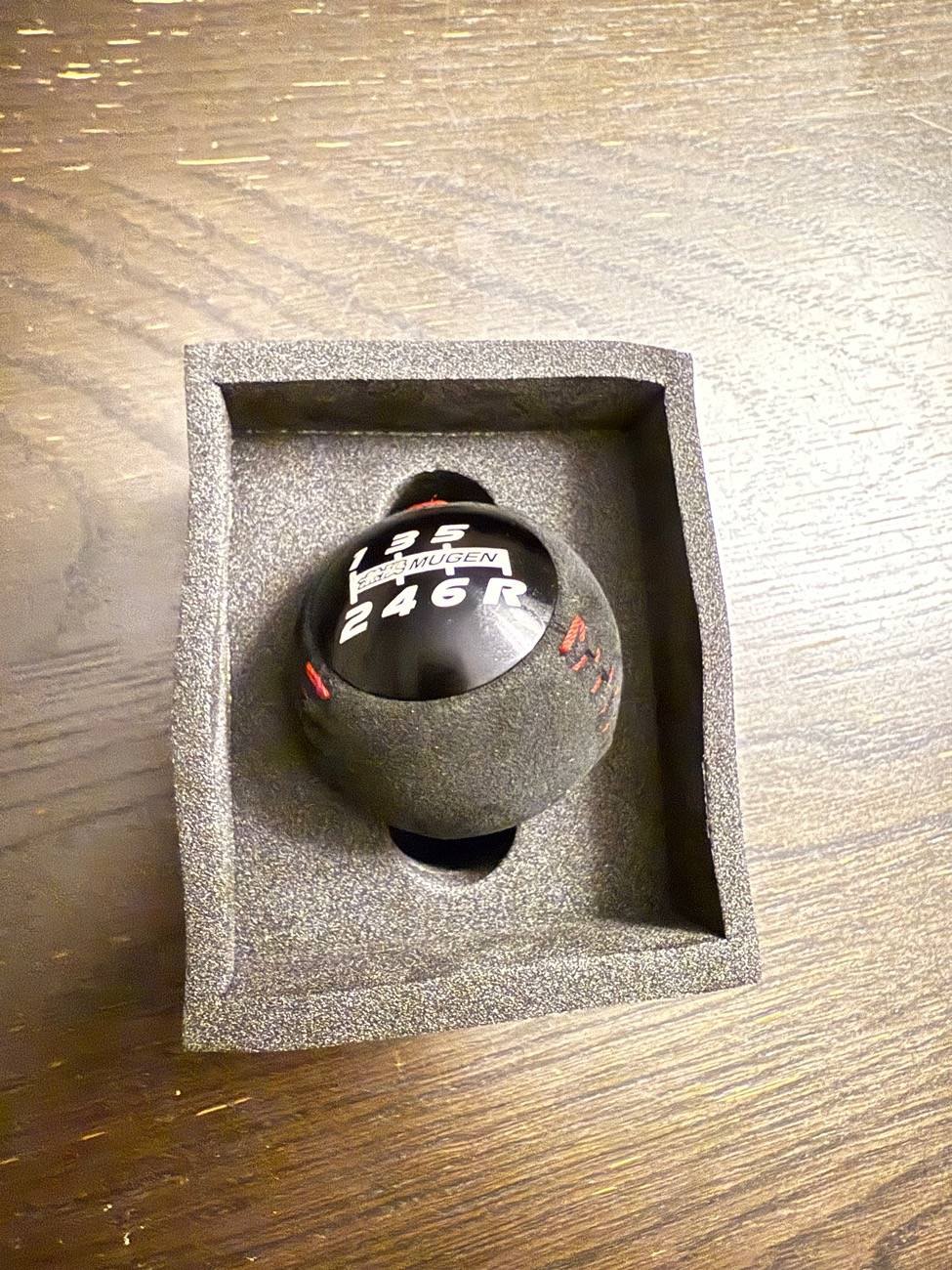 11th Gen Honda Civic Mugen Alcantara Knob SOLD IMG_6980