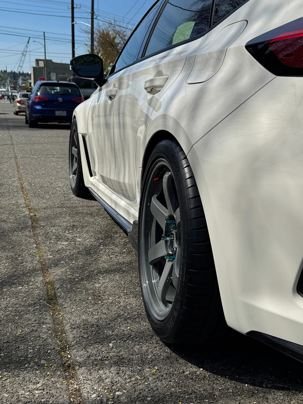 11th Gen Honda Civic FS: Volk Racing TE37SL - 18x9.5 / +38 / 5x120 - Nardo Grey - Michelin PS4S tires - $2500 IMG_7271