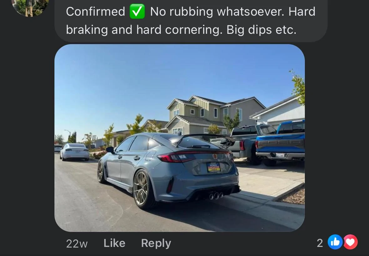 11th Gen Honda Civic Tire Sizing for 19" Wheels IMG_7466