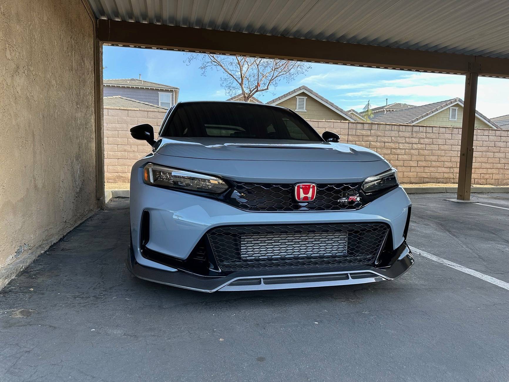 11th Gen Honda Civic ADRO CF FRONT LIP IMG_7489