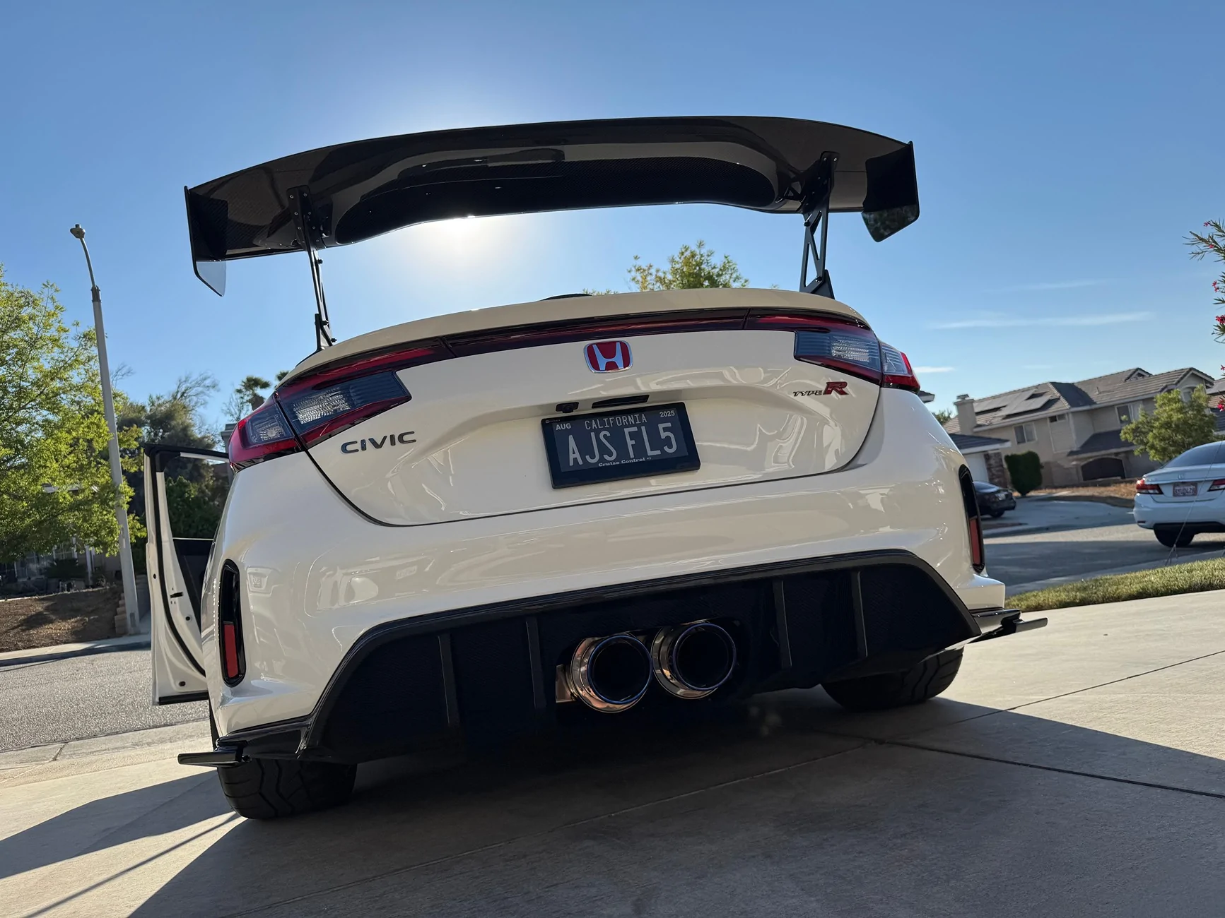 11th Gen Honda Civic WTS APR CF Rear Diffuser IMG_7508