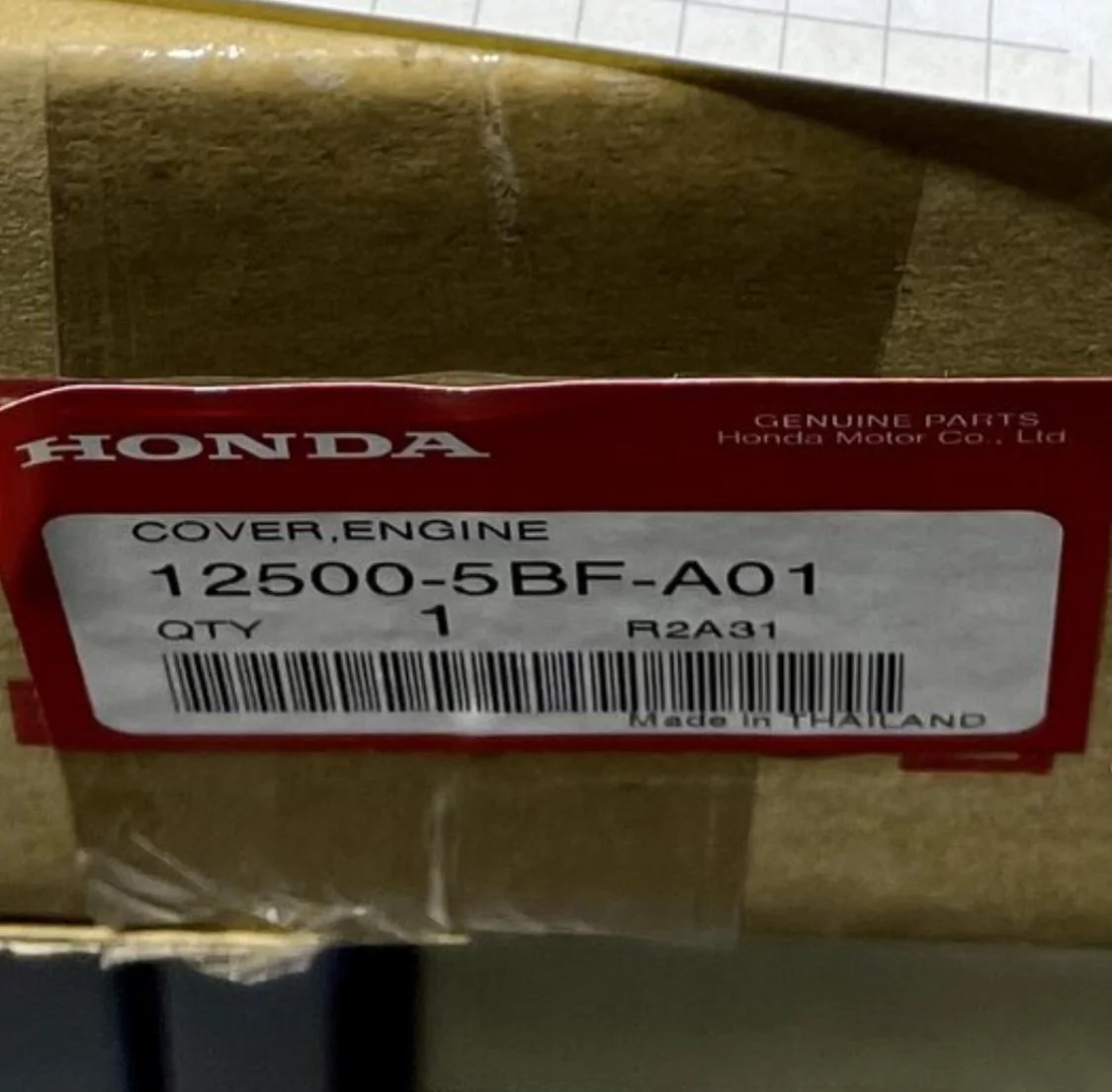 11th Gen Honda Civic It fits!! Painted Boost Blue CTR engine cover (NEW pics inside! 6/16) IMG_7617