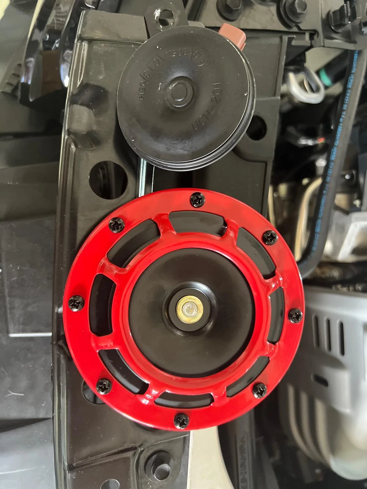 11th Gen Honda Civic New horns. IMG_7711